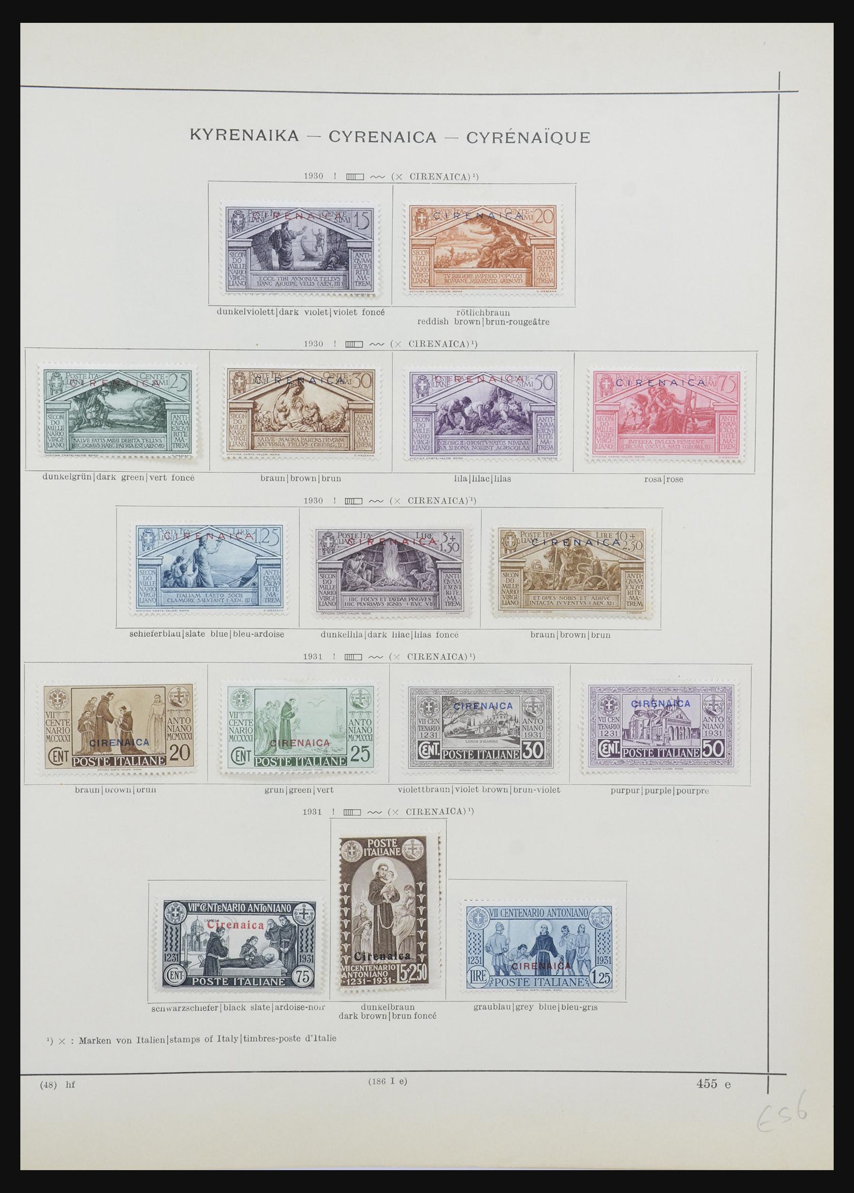 32094 038 - 32094 Italian colonies 1893-1941.