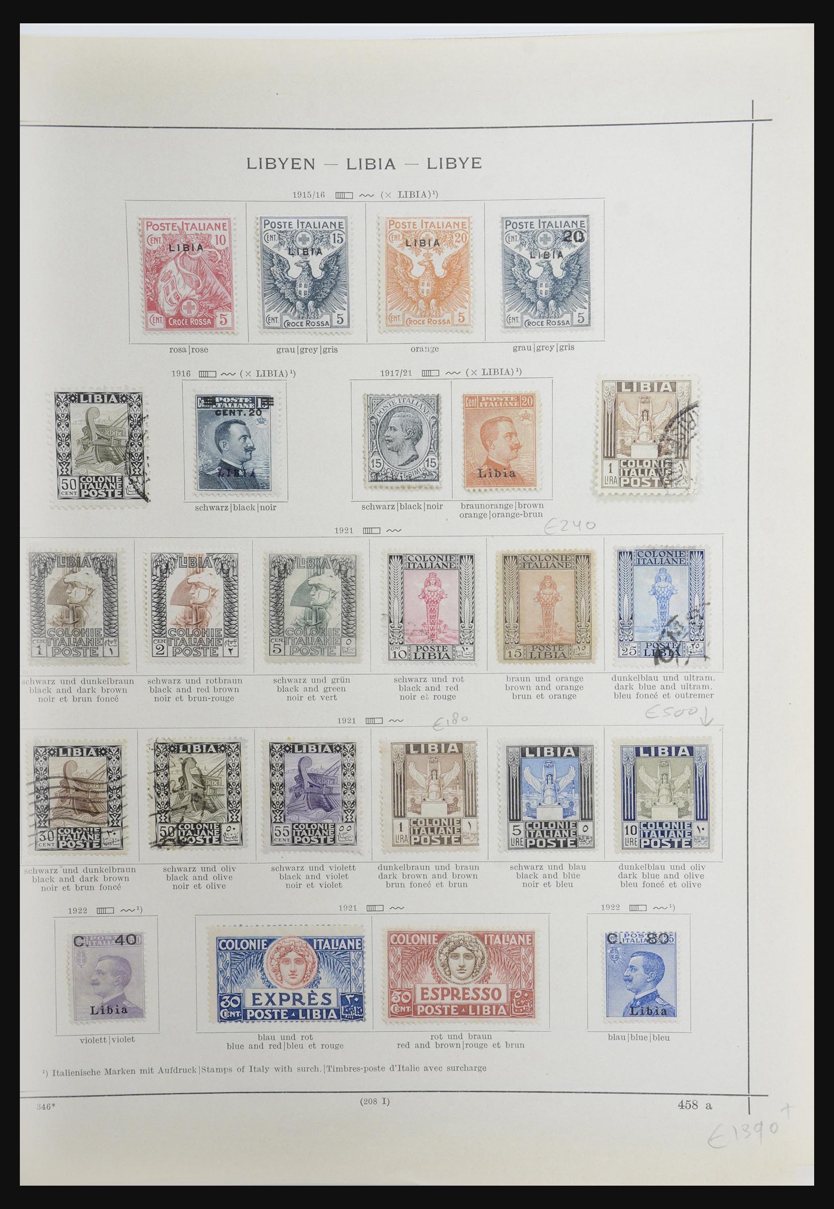 32094 045 - 32094 Italian colonies 1893-1941.