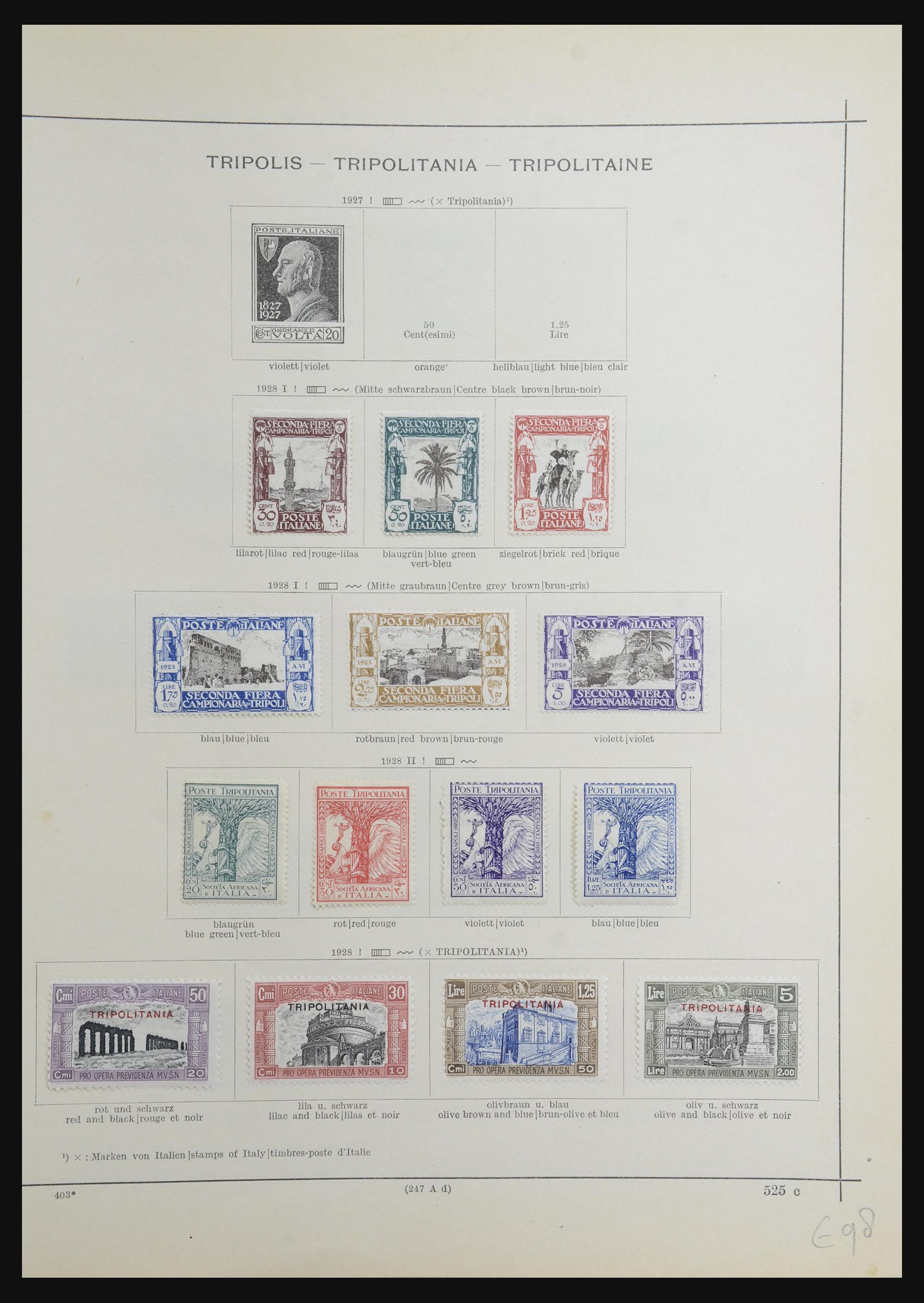 32094 054 - 32094 Italian colonies 1893-1941.