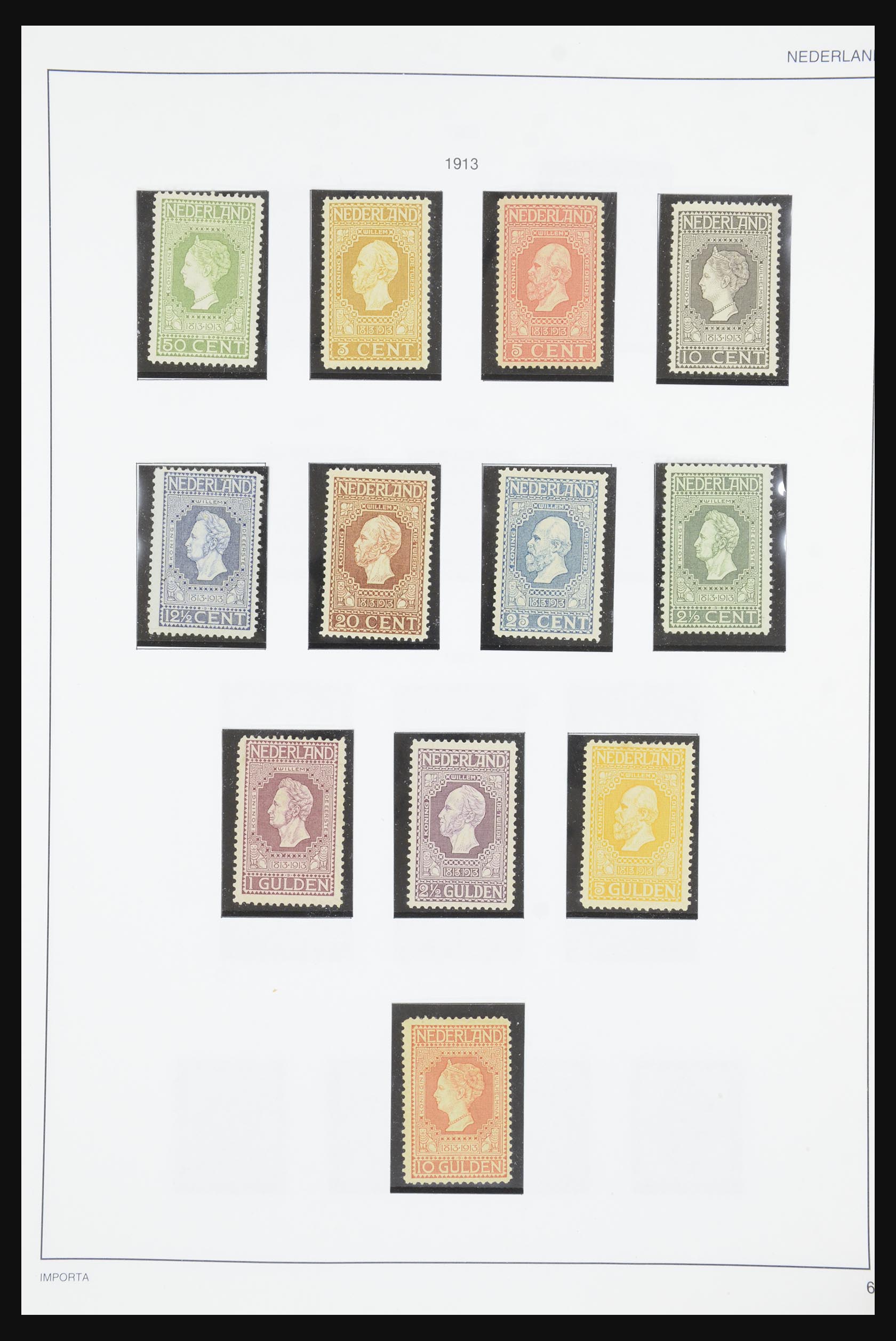 32100 007 - 32100 Netherlands 1852-1986.