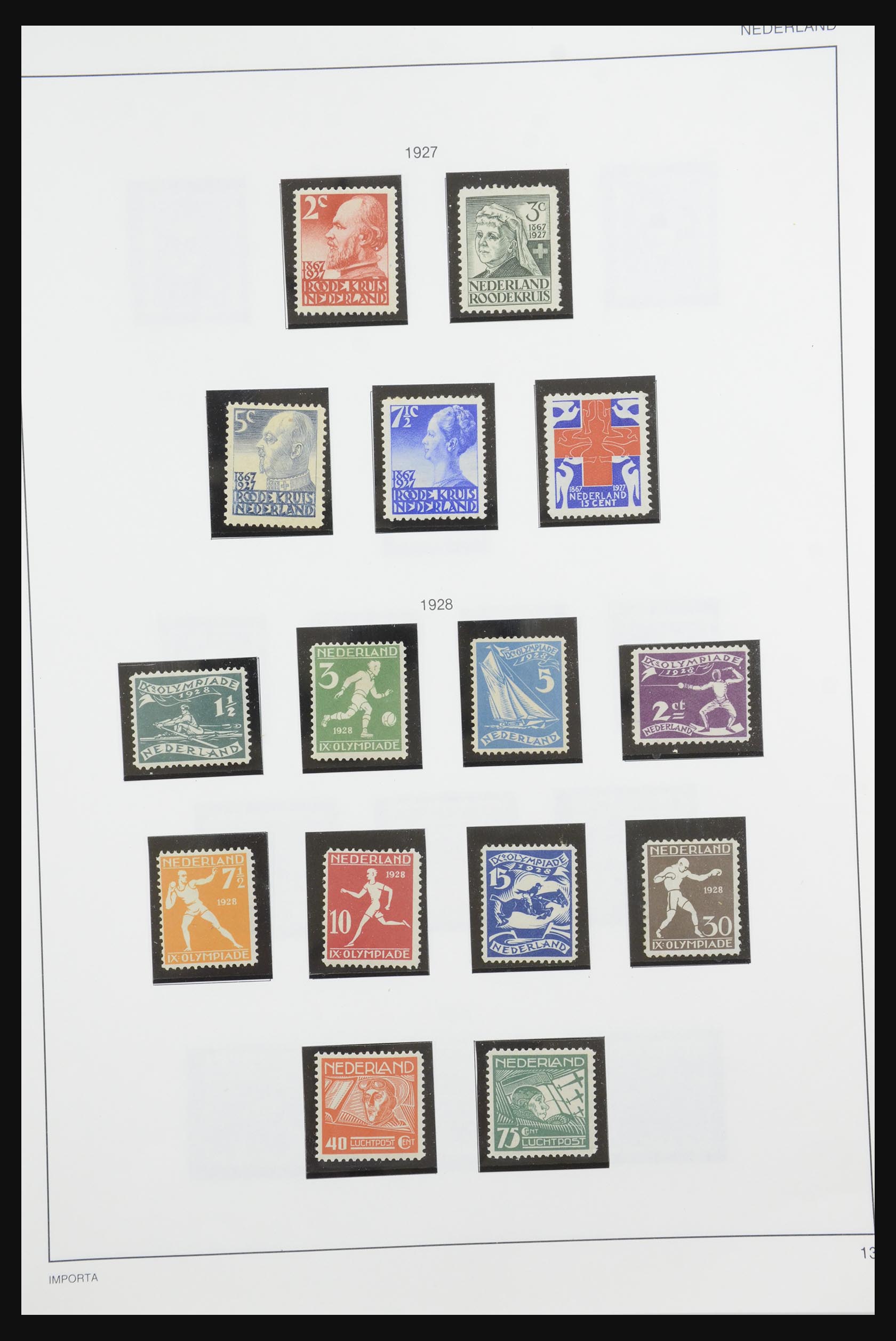 32100 014 - 32100 Netherlands 1852-1986.