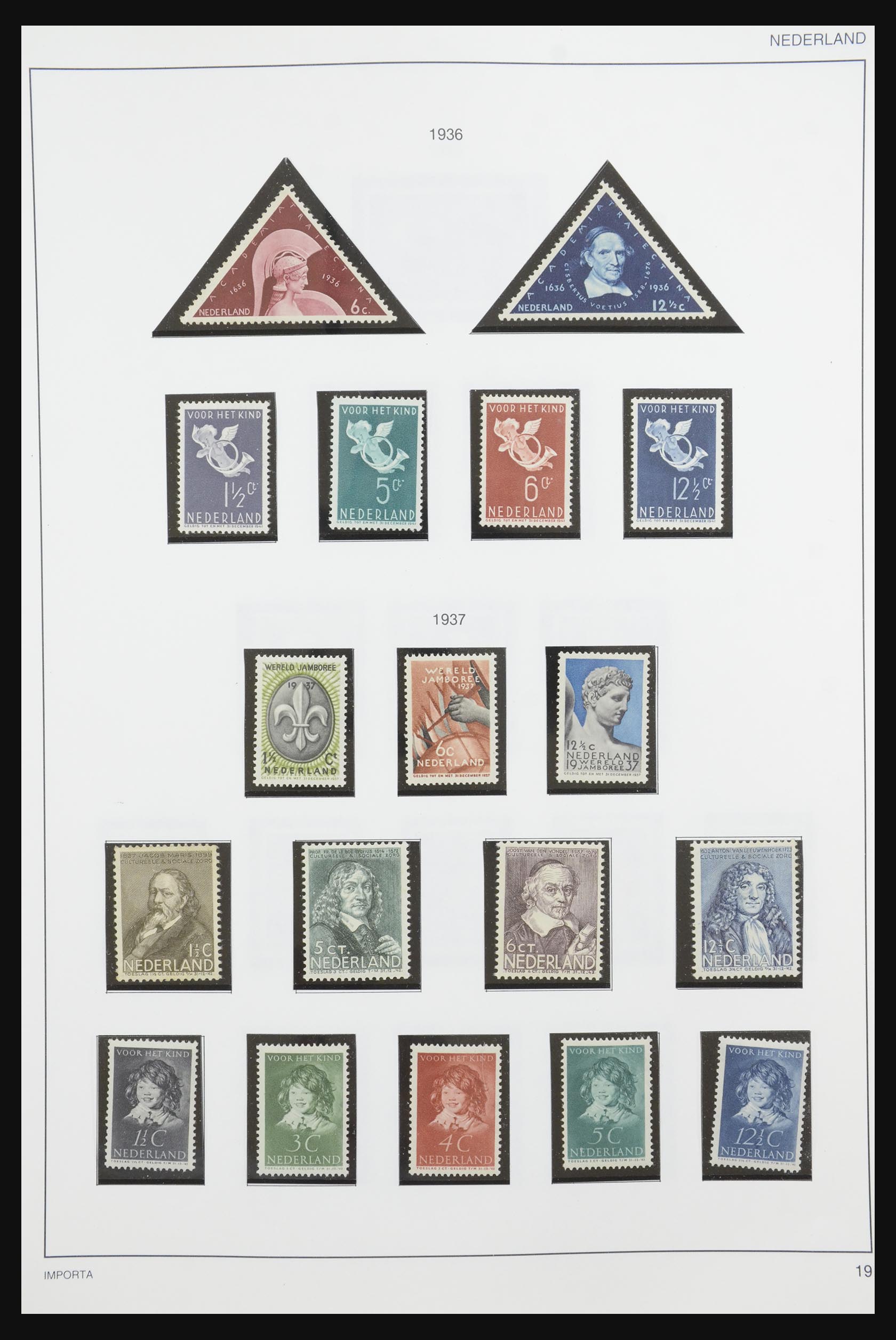 32100 020 - 32100 Netherlands 1852-1986.