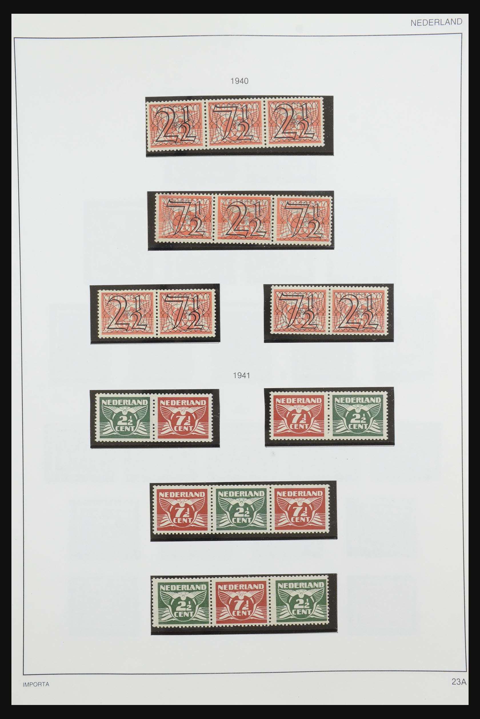 32100 025 - 32100 Netherlands 1852-1986.