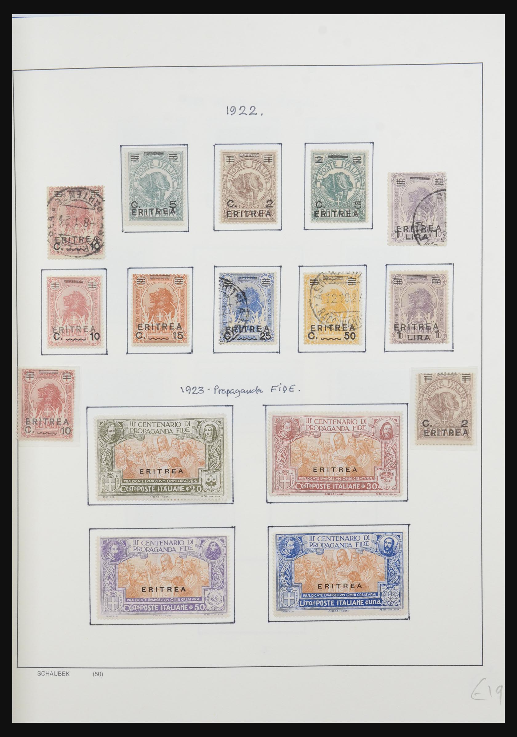 32102 006 - 32102 Italian colonies 1893-1940.