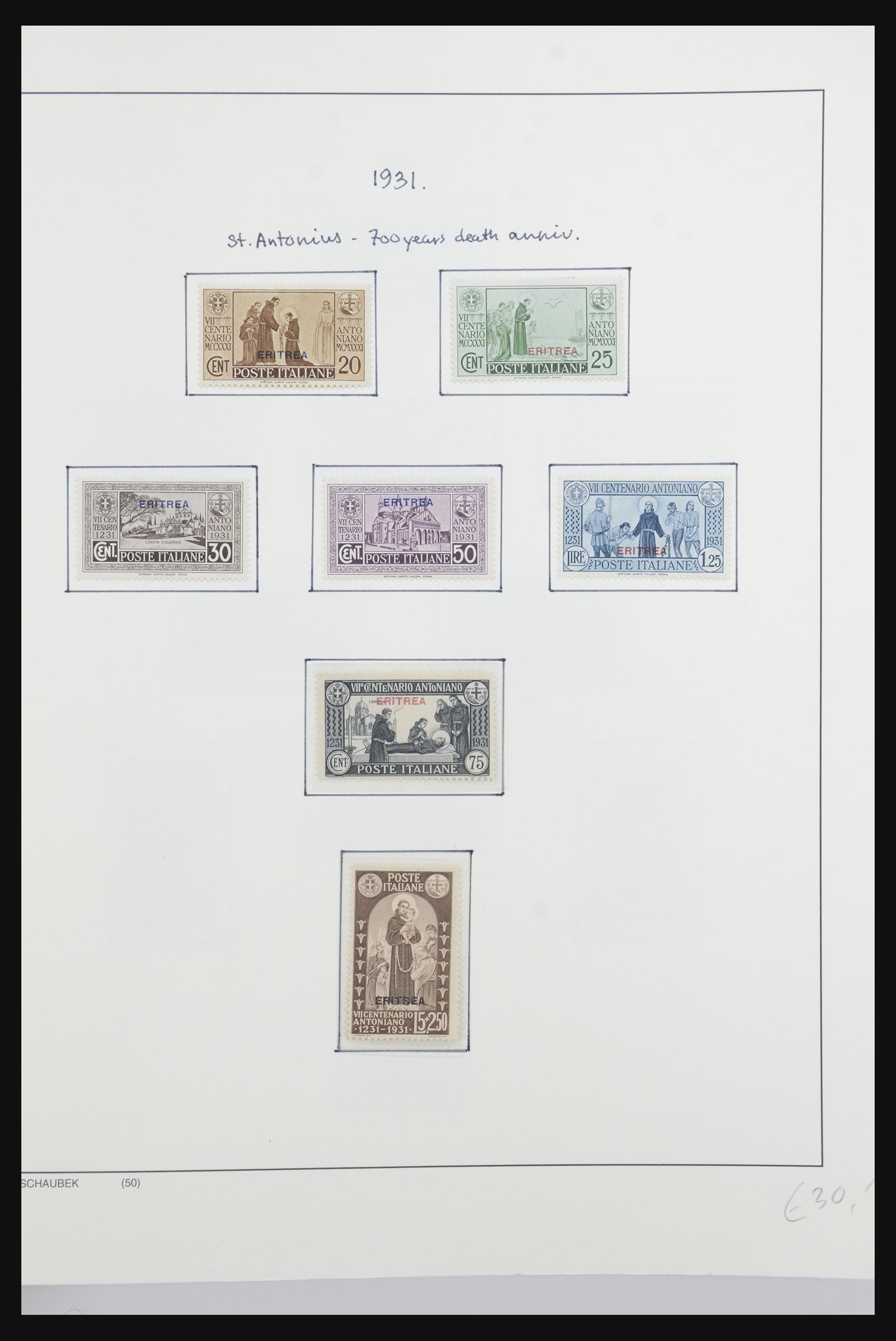 32102 019 - 32102 Italian colonies 1893-1940.