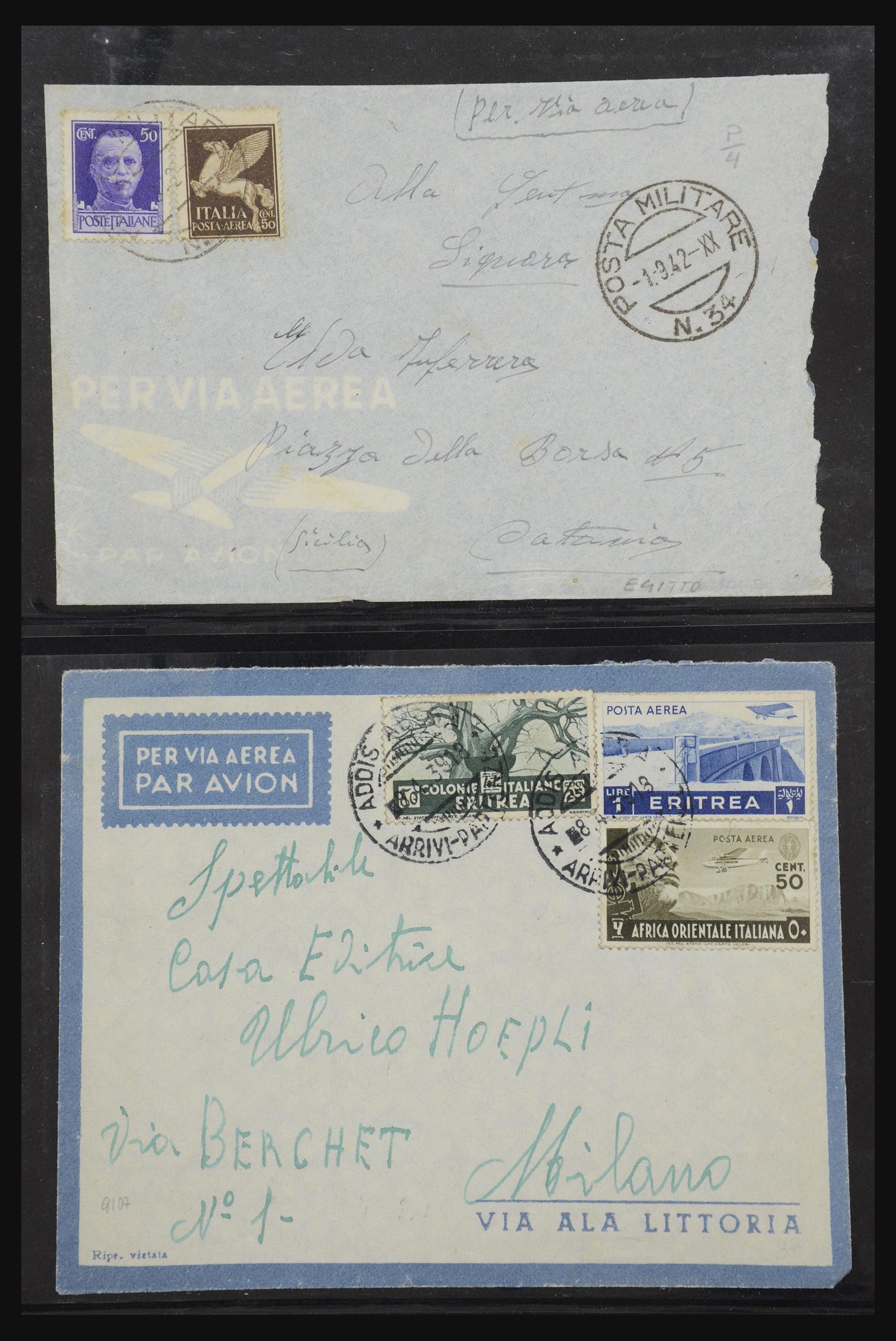32103 022 - 32103 Italiaanse koloniën brieven.