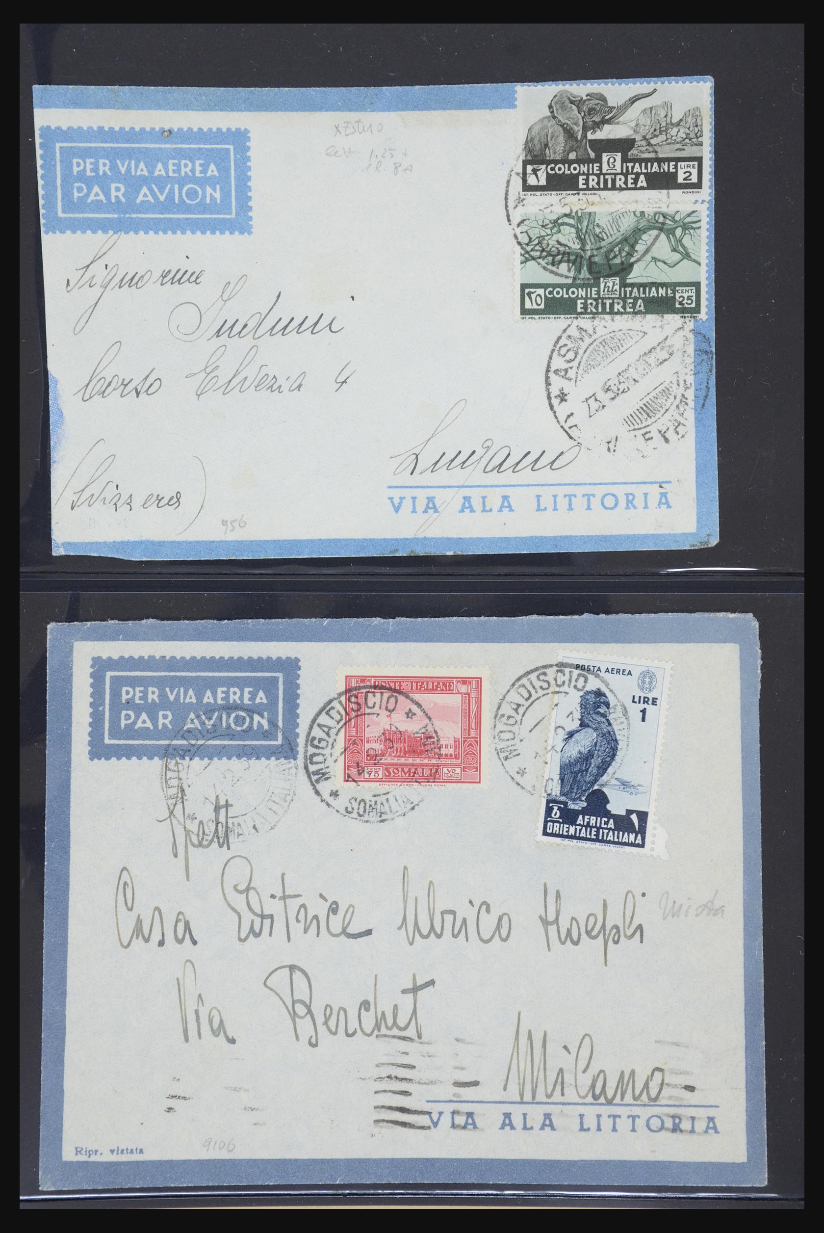 32103 028 - 32103 Italiaanse koloniën brieven.
