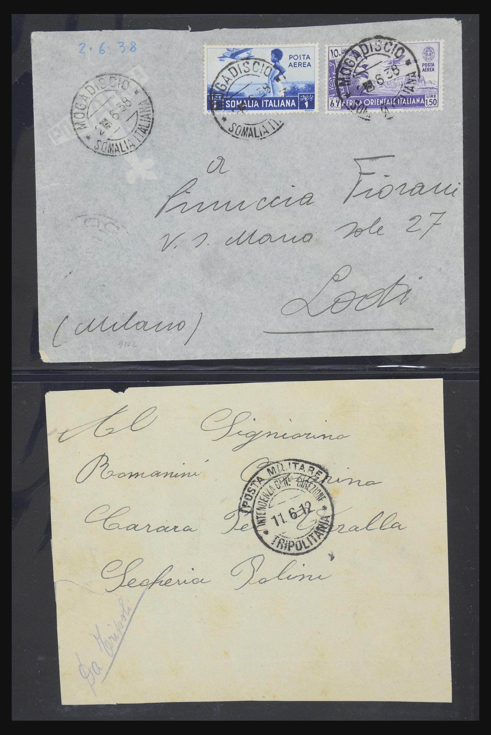 32103 030 - 32103 Italiaanse koloniën brieven.