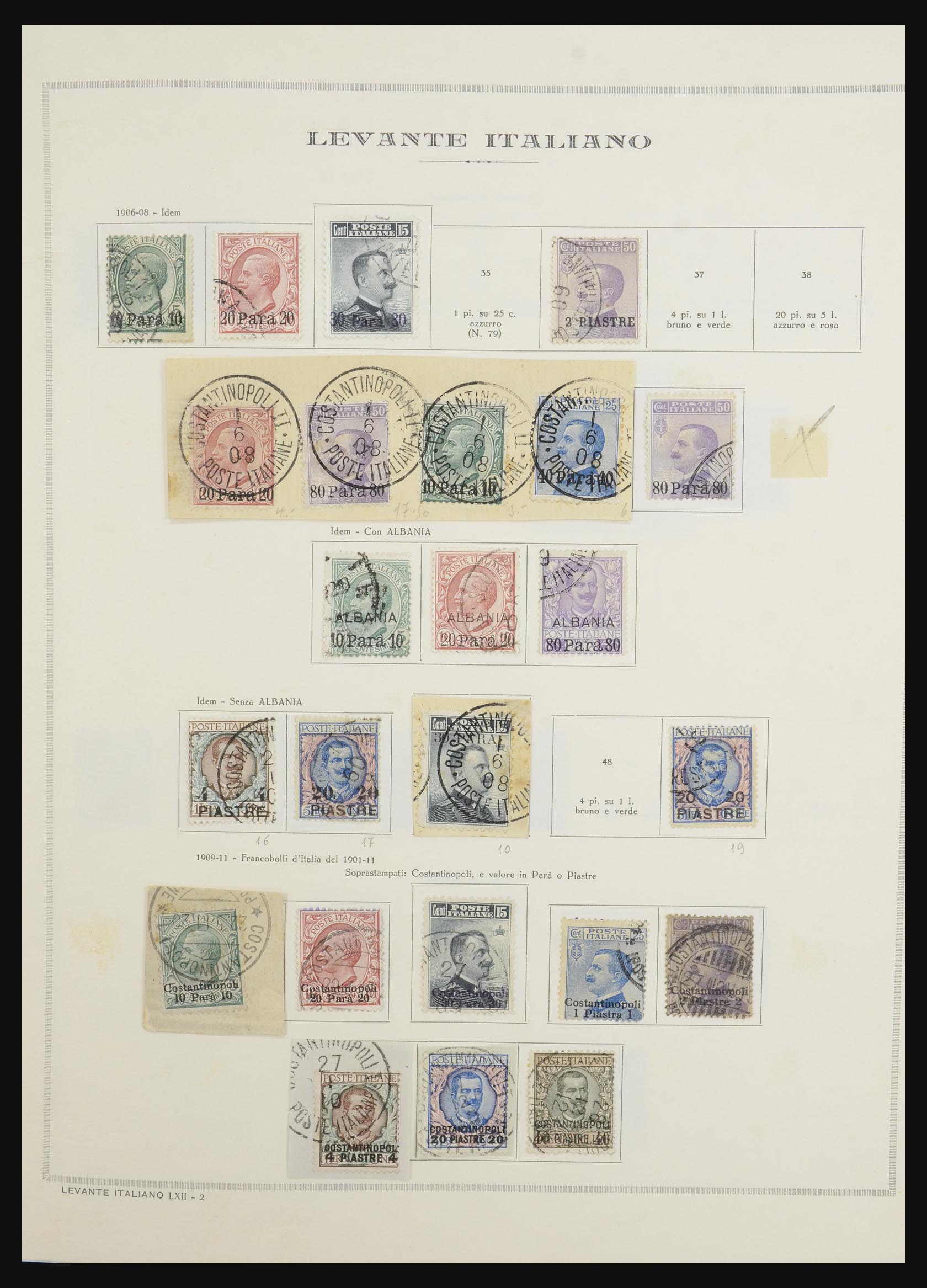 32104 002 - 32104 Italiaanse gebieden en bezettingen 1874-1924.