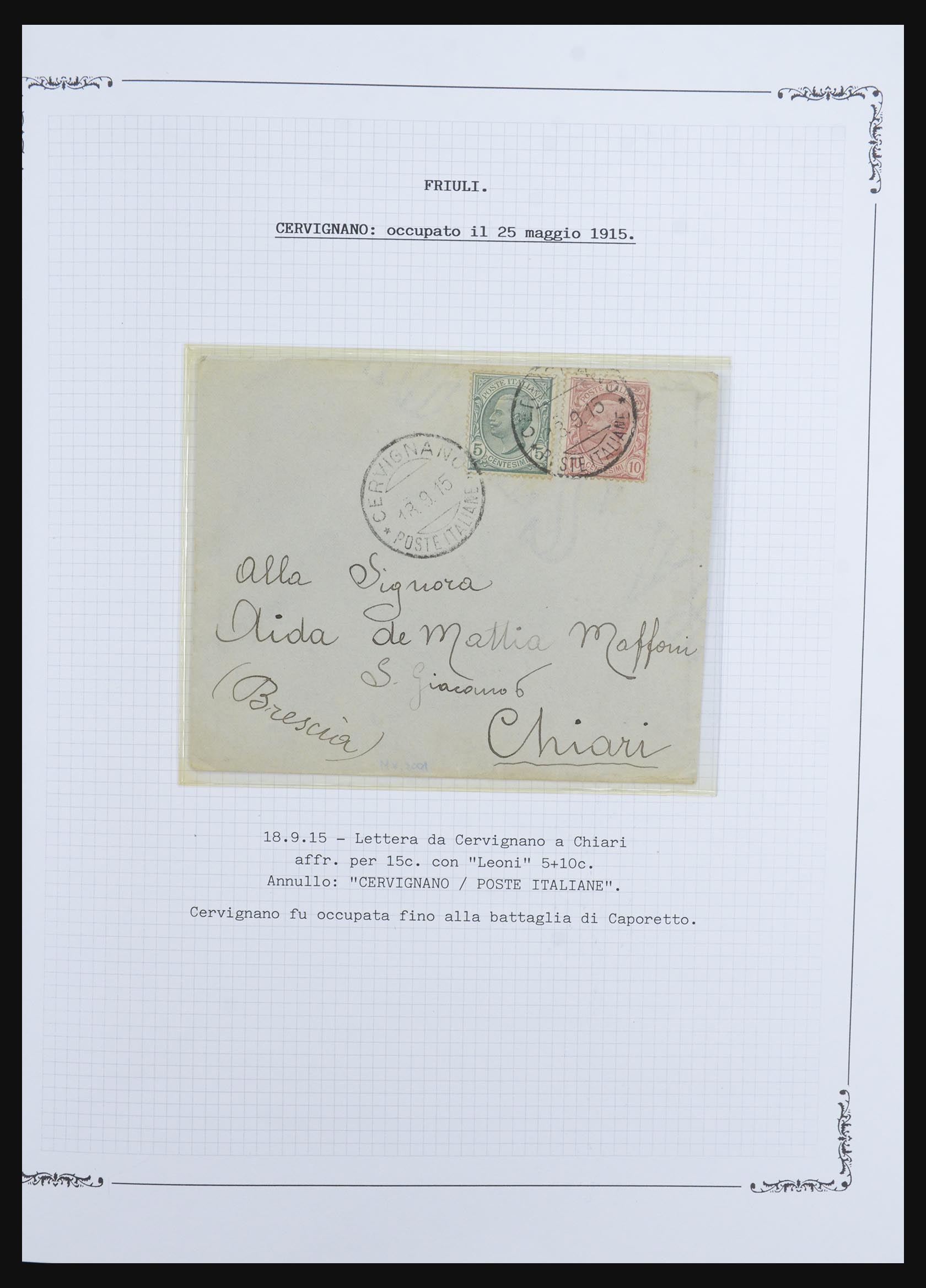 32104 017 - 32104 Italiaanse gebieden en bezettingen 1874-1924.