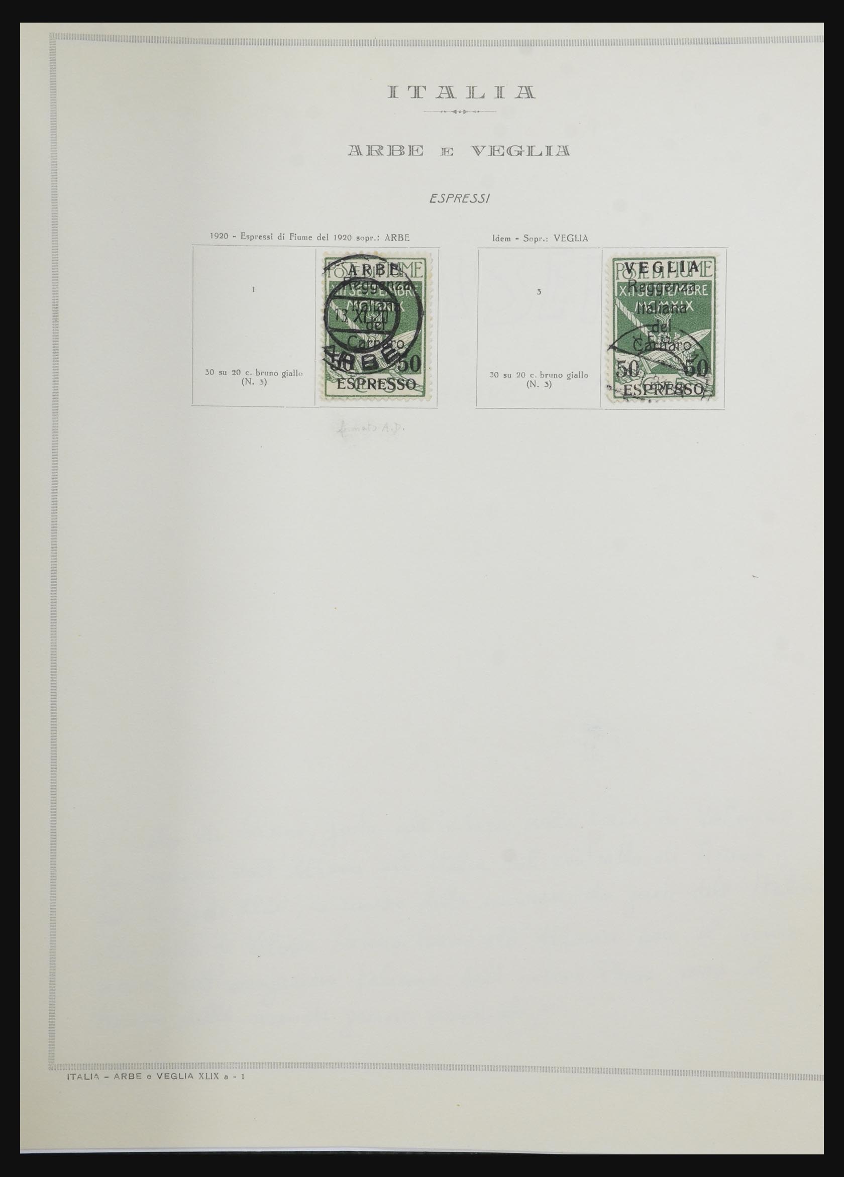 32104 070 - 32104 Italian territories and occupations 1874-1924.