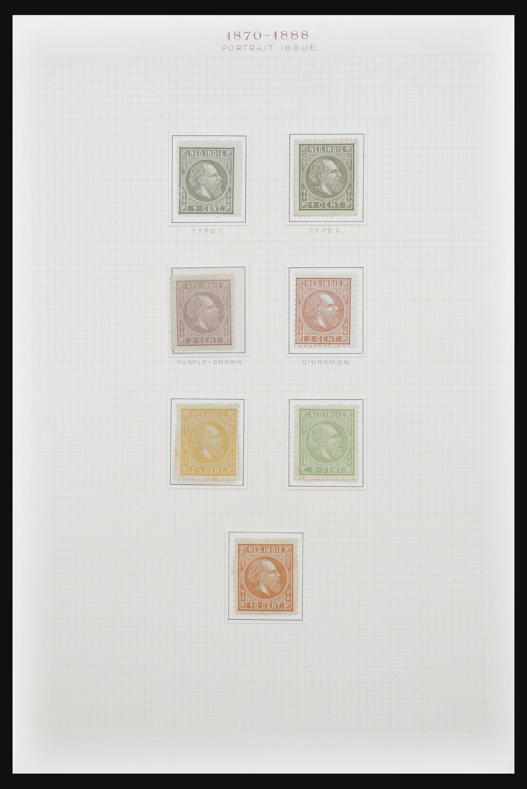 32105 002 - 32105 Dutch East Indies 1868-1923.