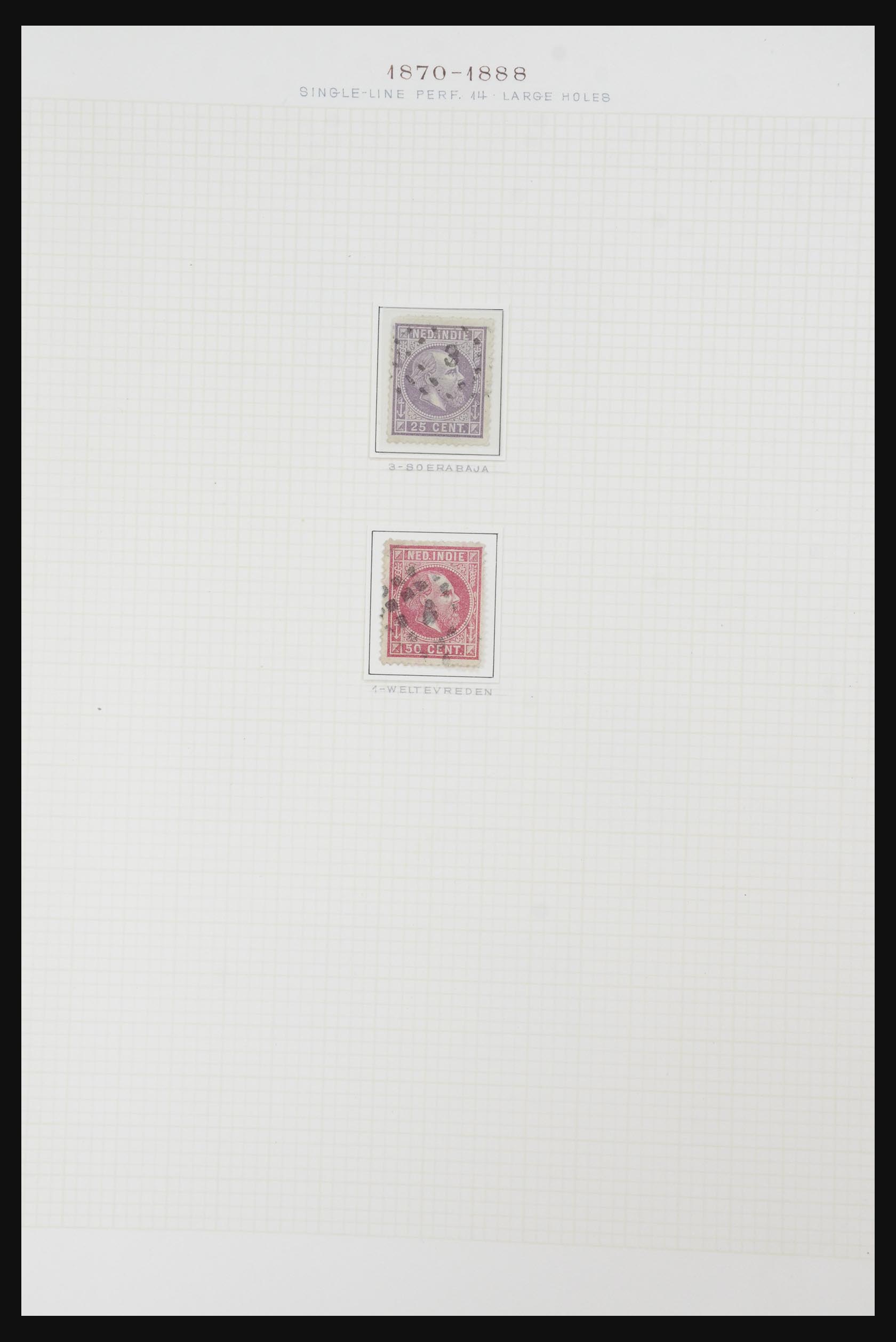 32105 005 - 32105 Dutch East Indies 1868-1923.