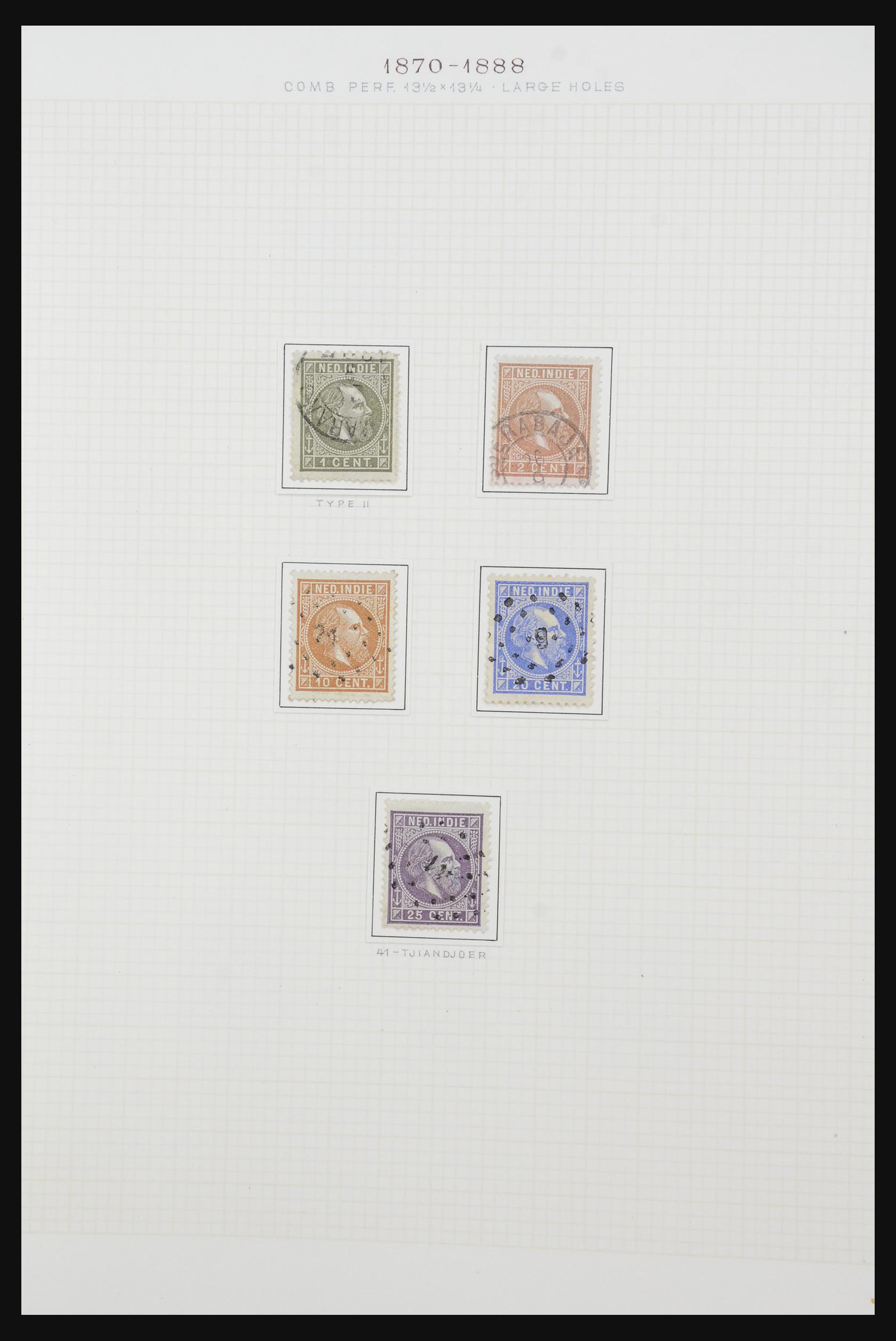 32105 008 - 32105 Dutch East Indies 1868-1923.