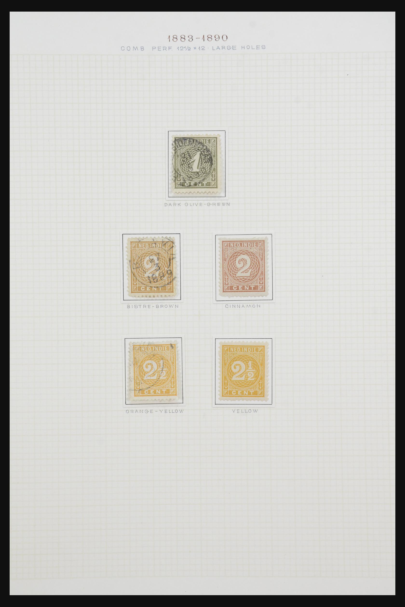 32105 015 - 32105 Dutch East Indies 1868-1923.