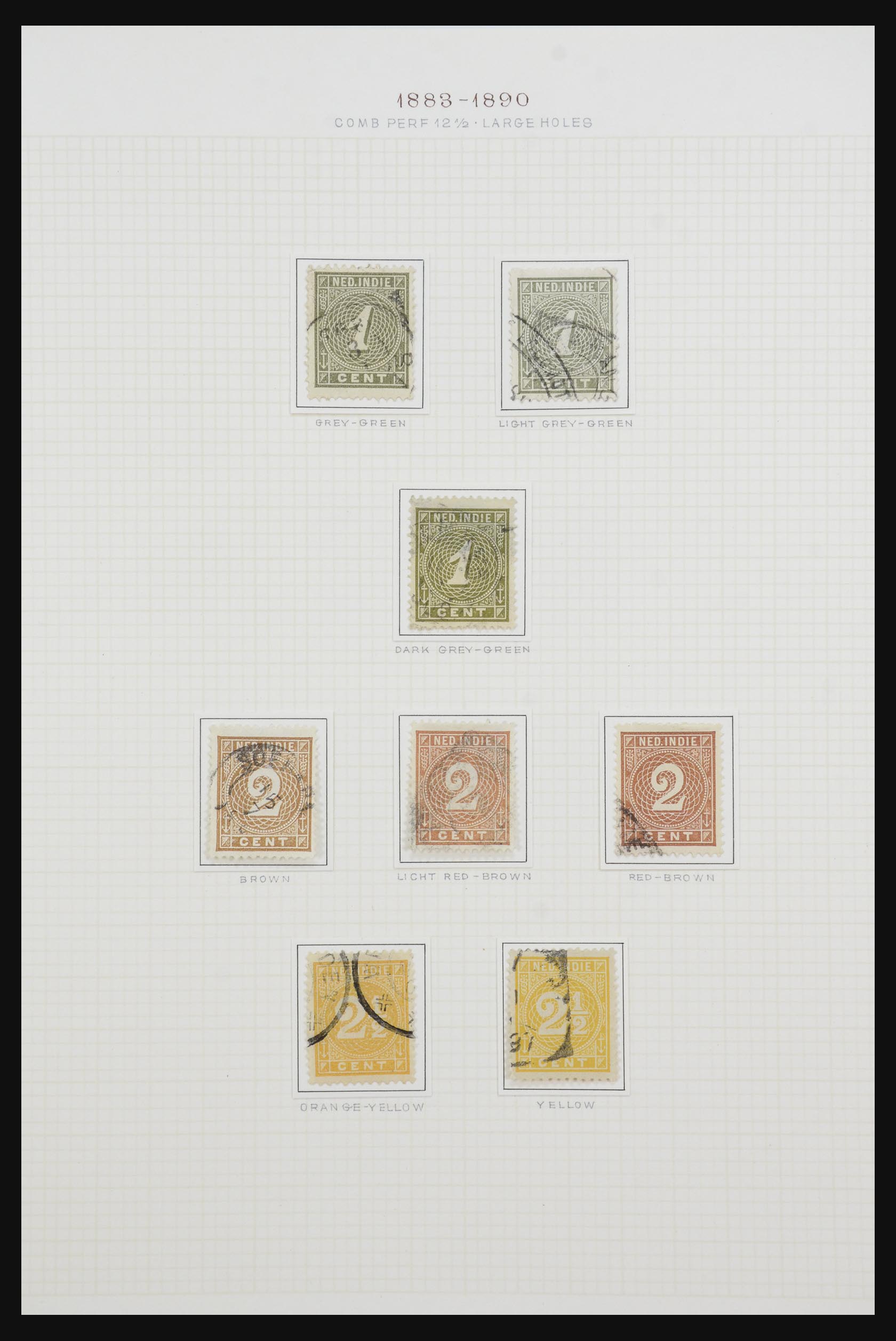 32105 017 - 32105 Dutch East Indies 1868-1923.