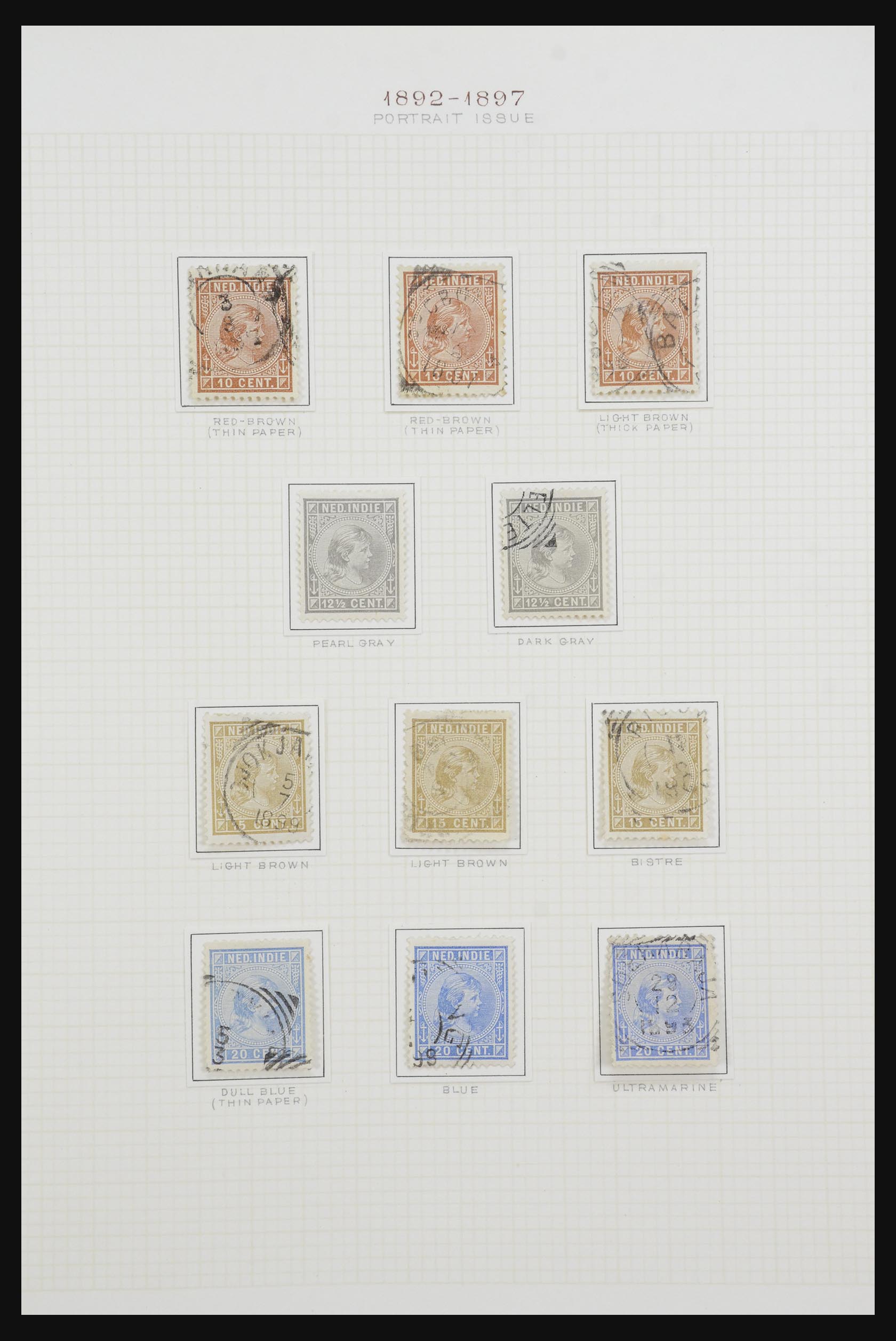32105 020 - 32105 Dutch East Indies 1868-1923.