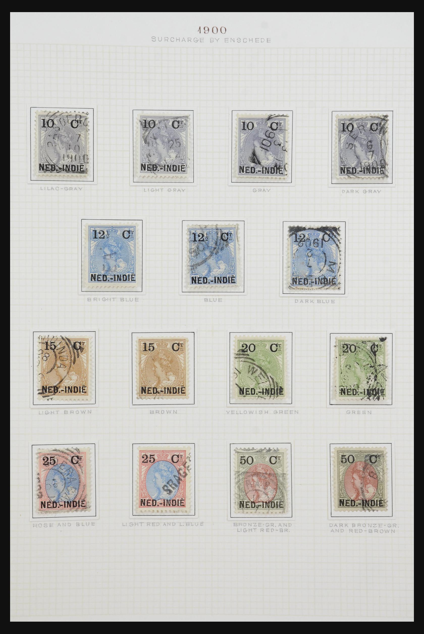 32105 023 - 32105 Dutch East Indies 1868-1923.