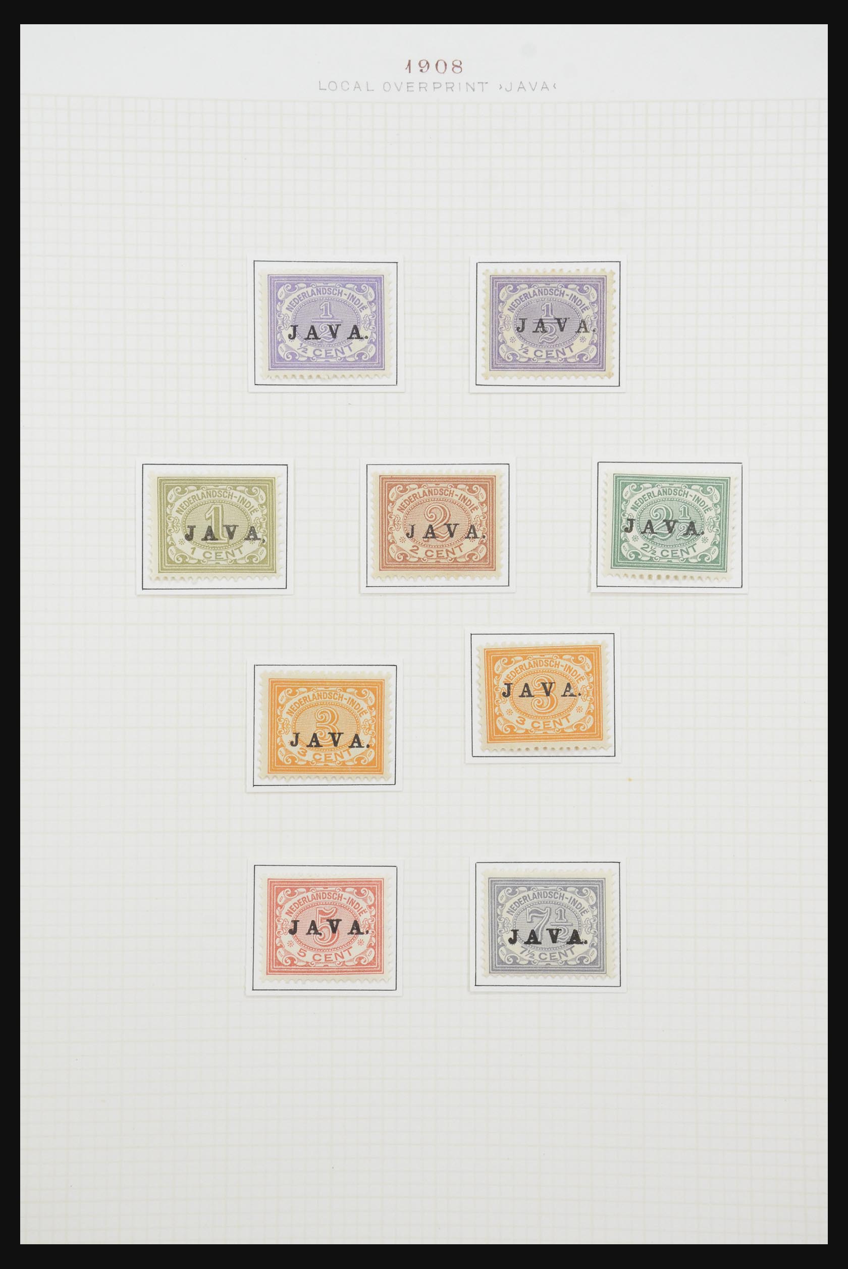 32105 036 - 32105 Dutch East Indies 1868-1923.