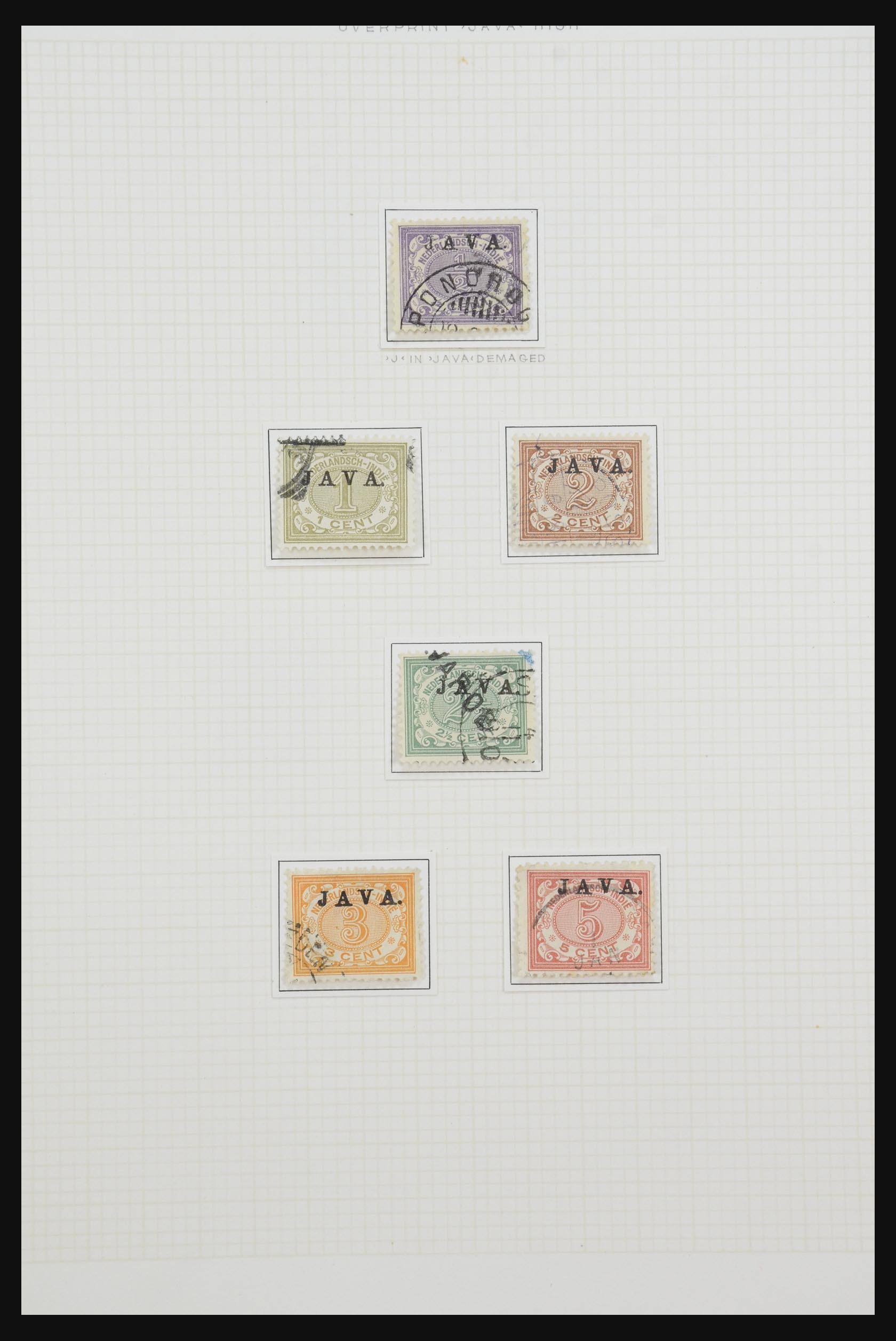 32105 042 - 32105 Dutch East Indies 1868-1923.
