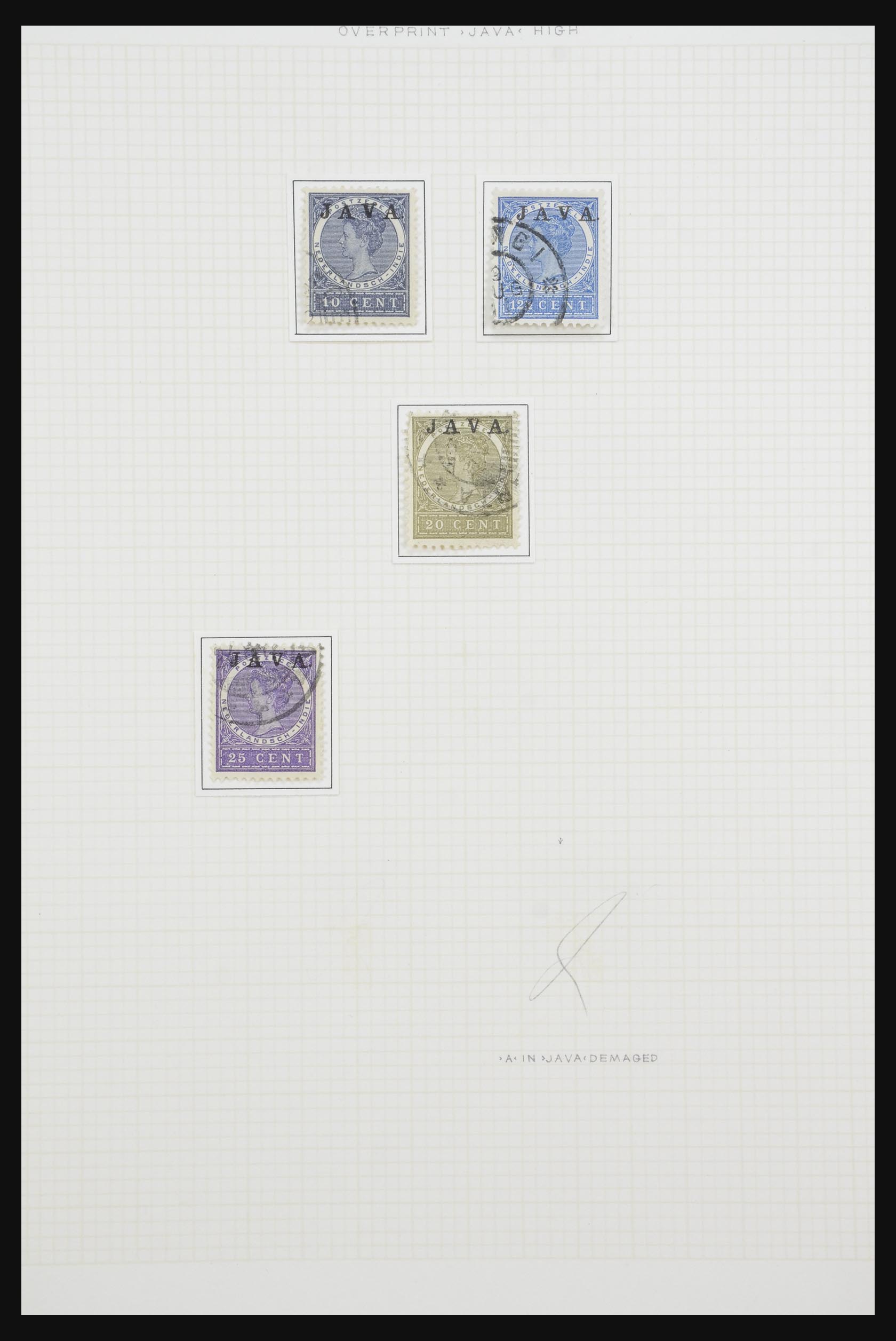 32105 043 - 32105 Dutch East Indies 1868-1923.