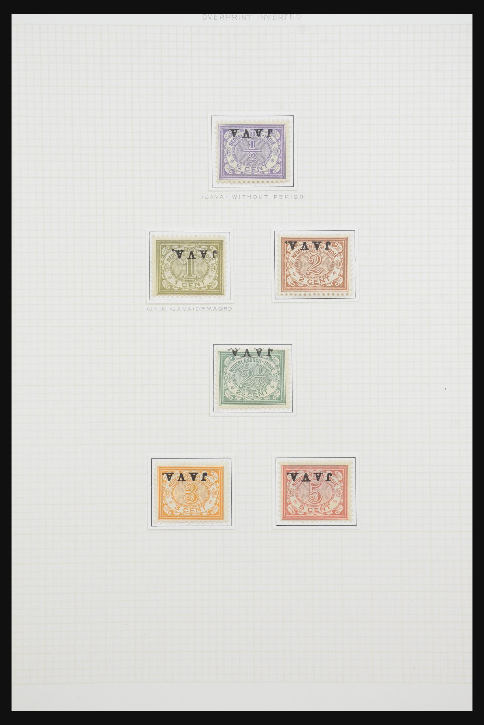 32105 044 - 32105 Dutch East Indies 1868-1923.
