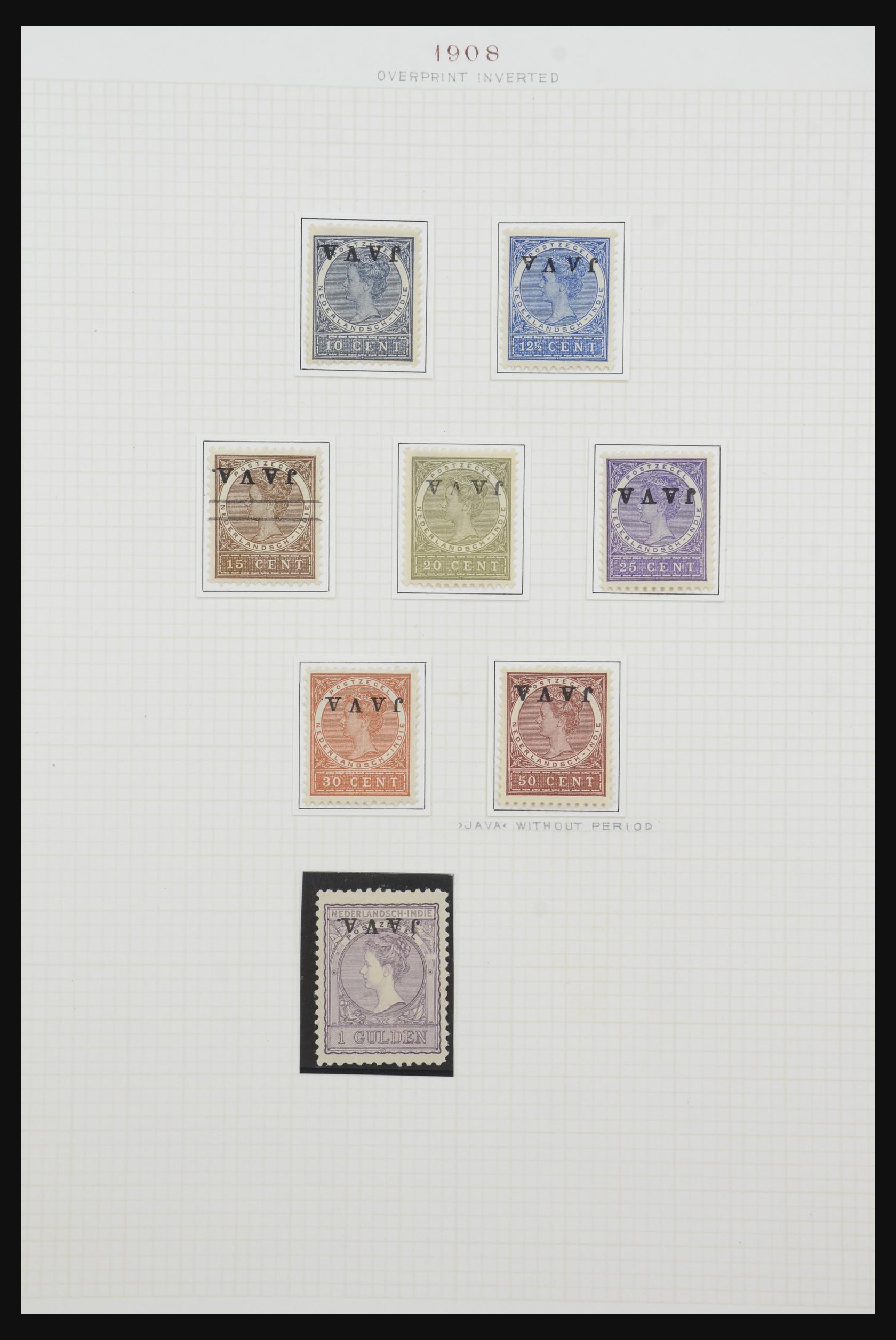 32105 045 - 32105 Dutch East Indies 1868-1923.