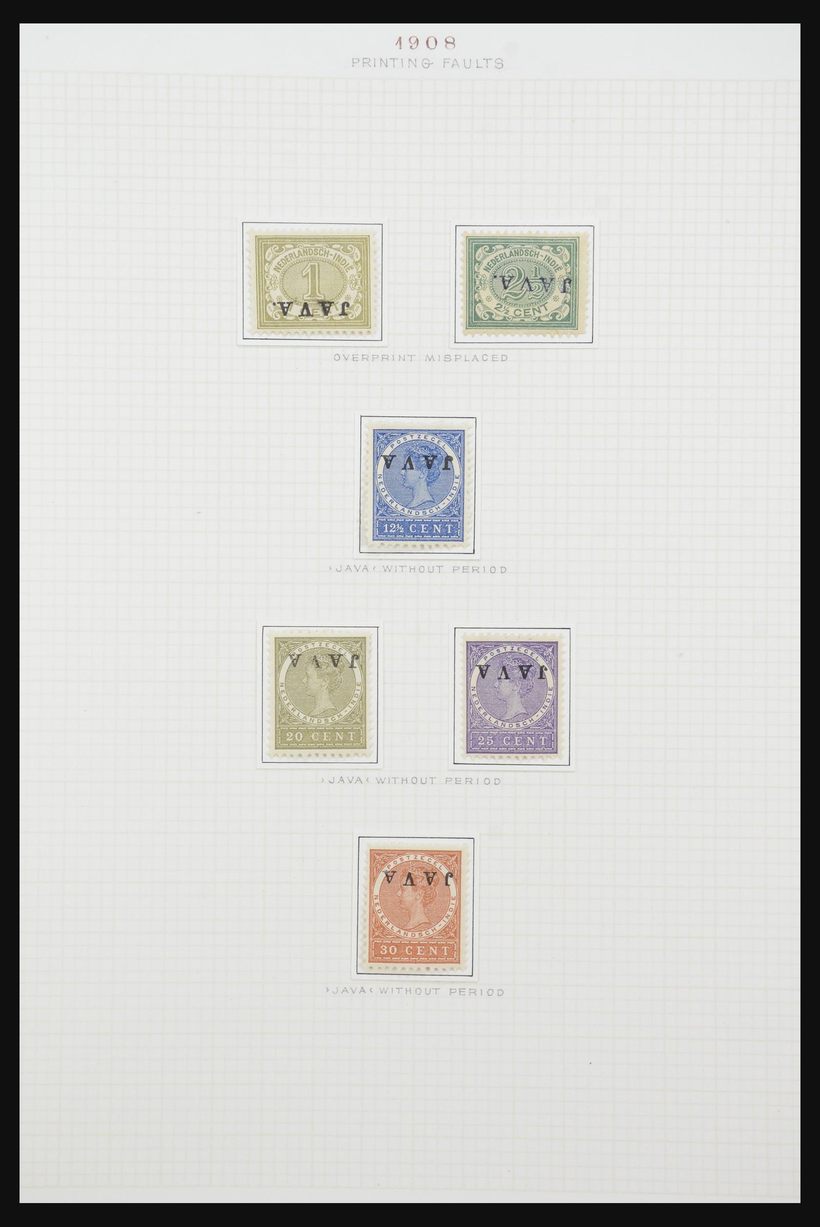 32105 046 - 32105 Dutch East Indies 1868-1923.