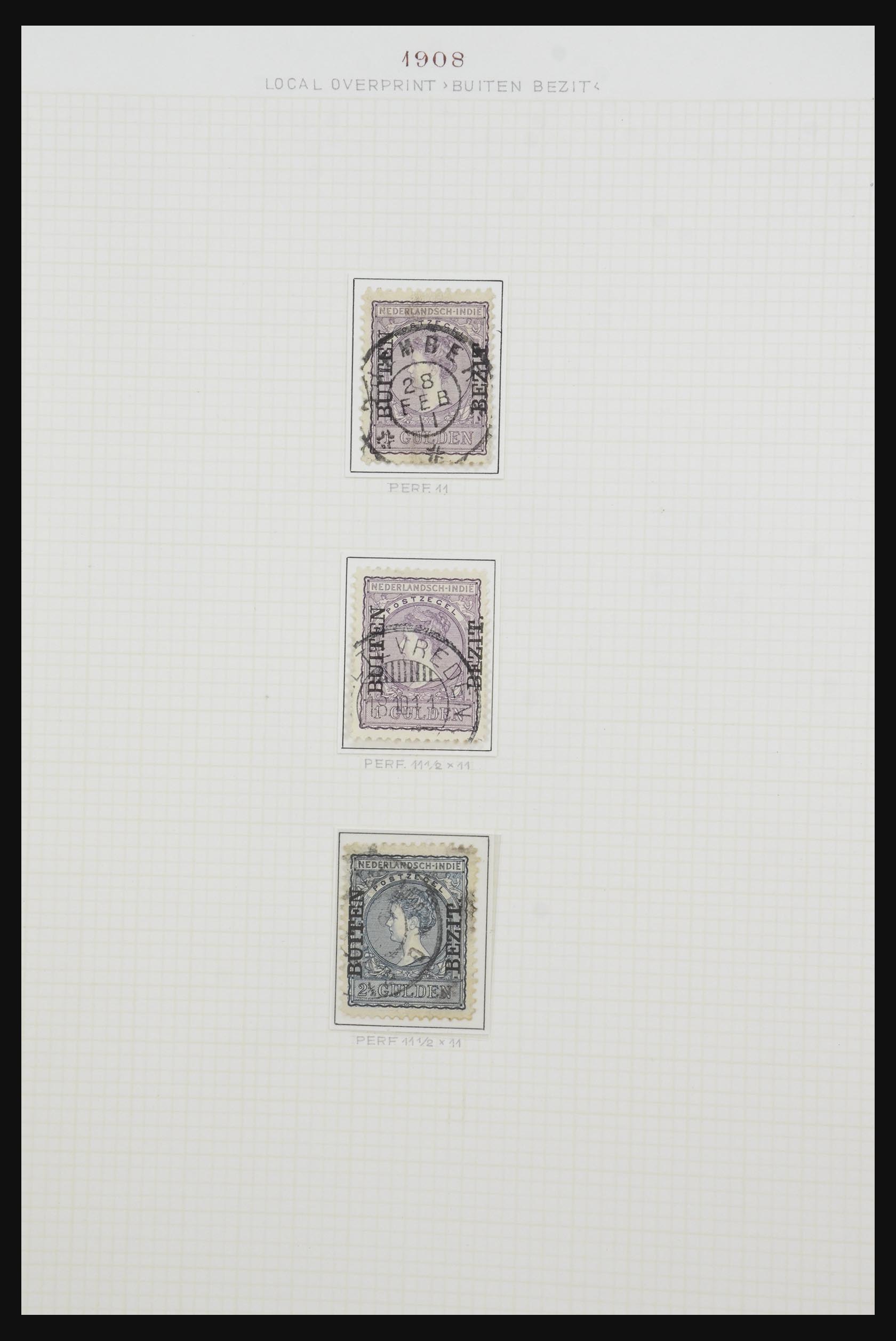 32105 053 - 32105 Nederlands Indië 1868-1923.
