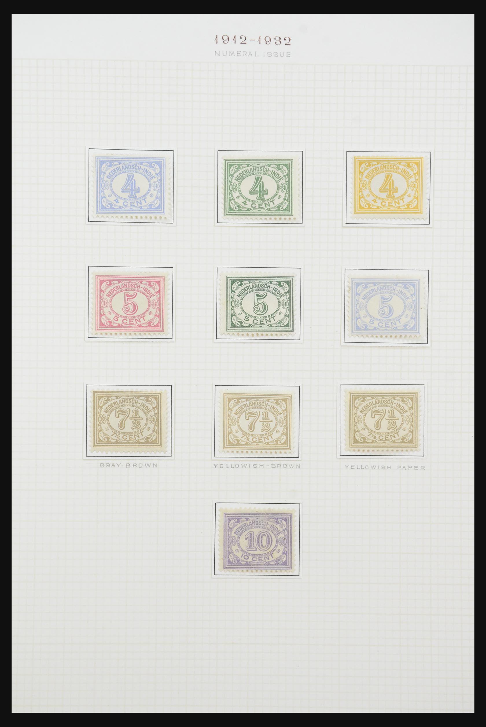 32105 061 - 32105 Dutch East Indies 1868-1923.