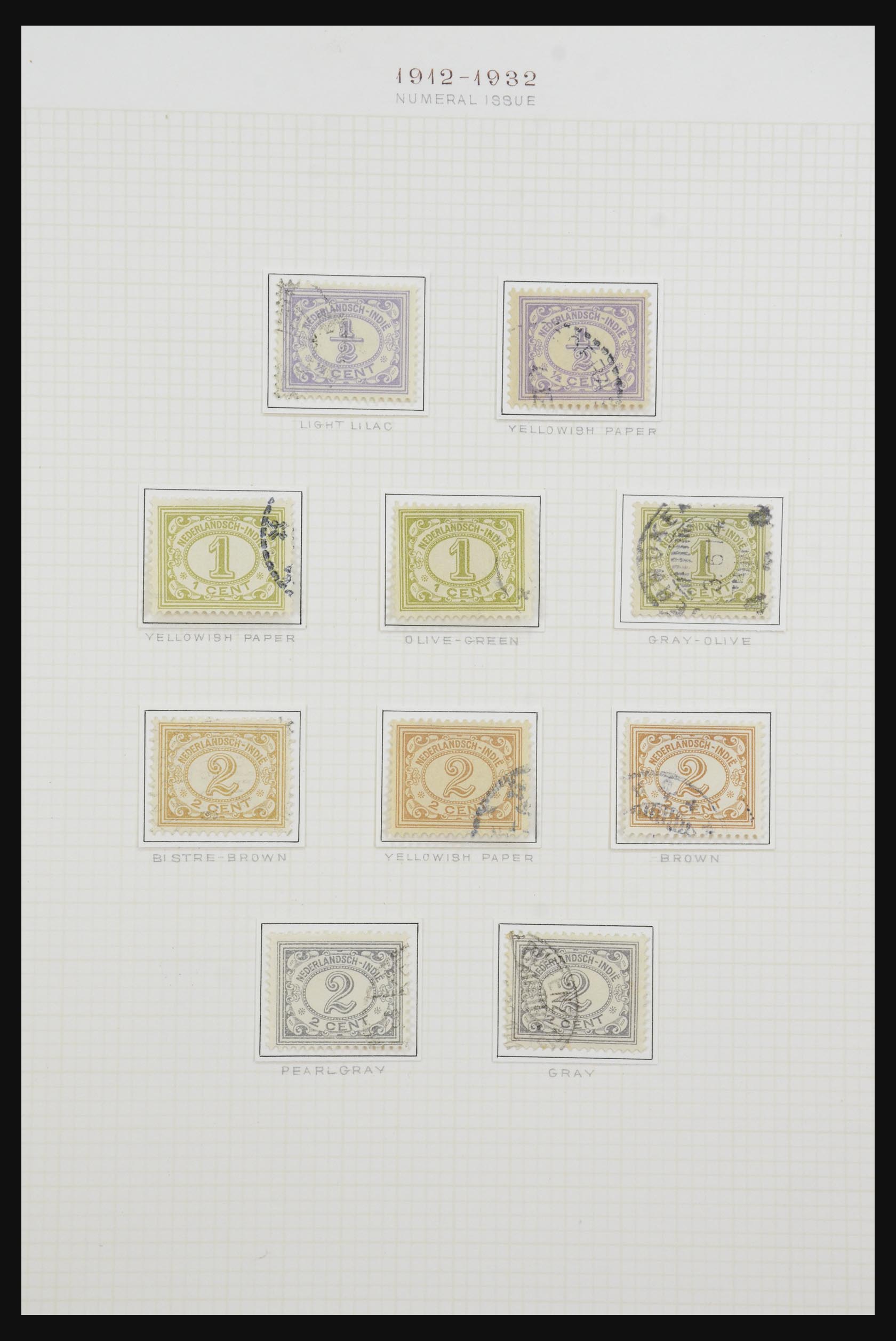 32105 062 - 32105 Dutch East Indies 1868-1923.