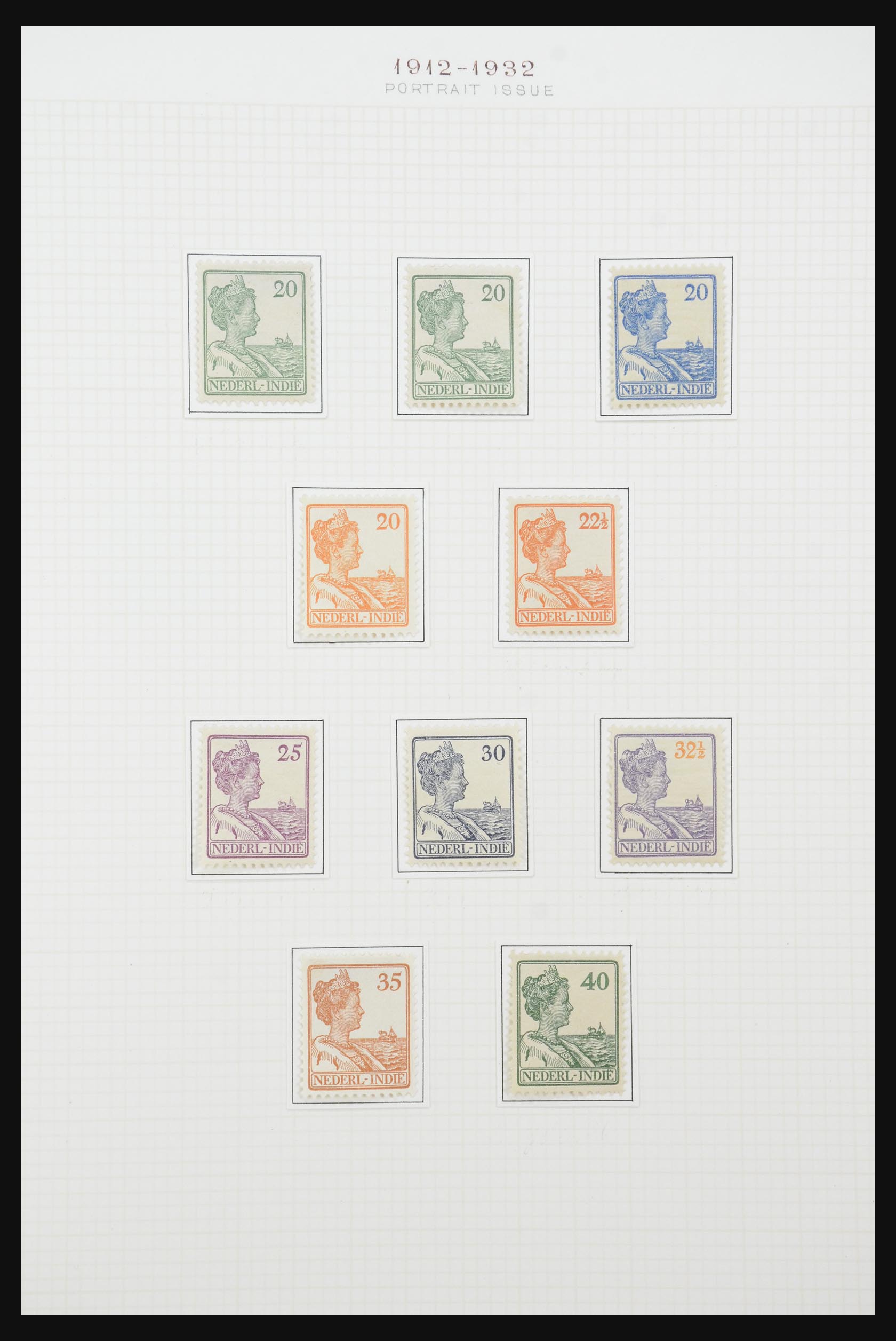 32105 066 - 32105 Dutch East Indies 1868-1923.