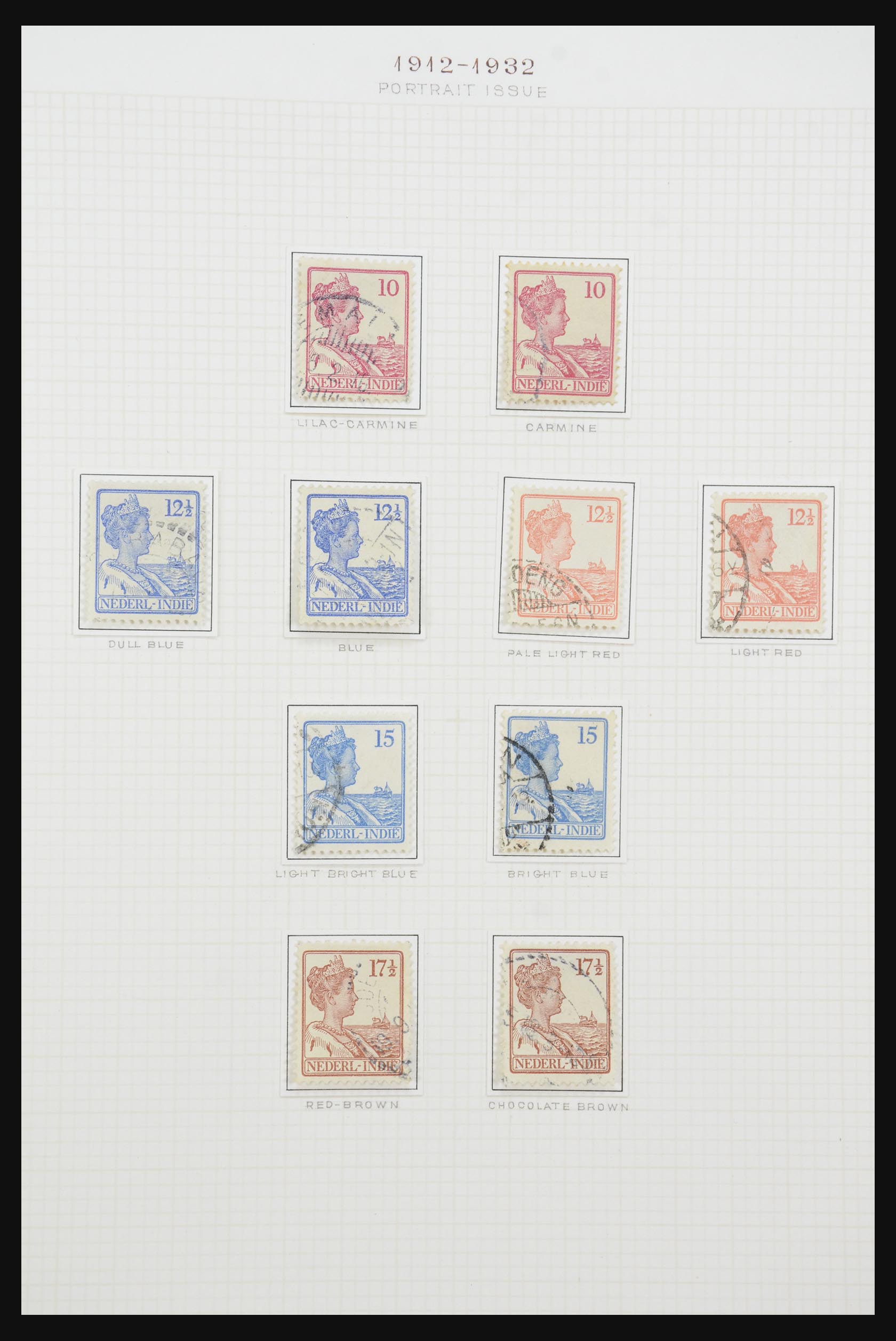 32105 067 - 32105 Dutch East Indies 1868-1923.