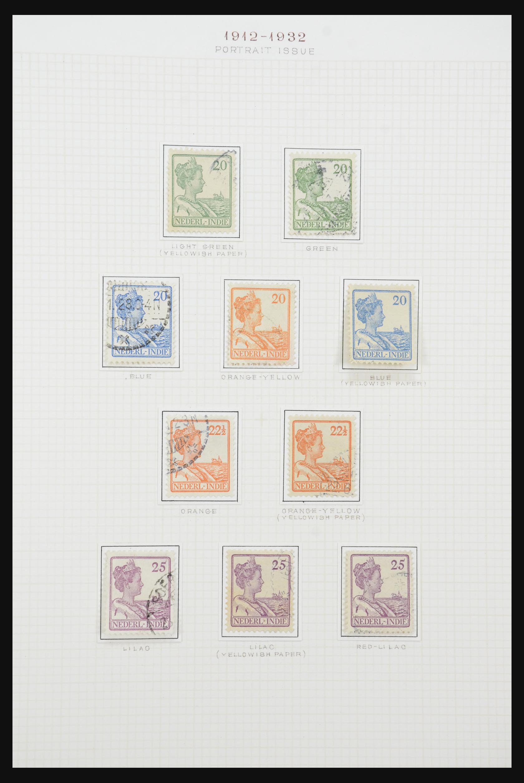 32105 068 - 32105 Dutch East Indies 1868-1923.
