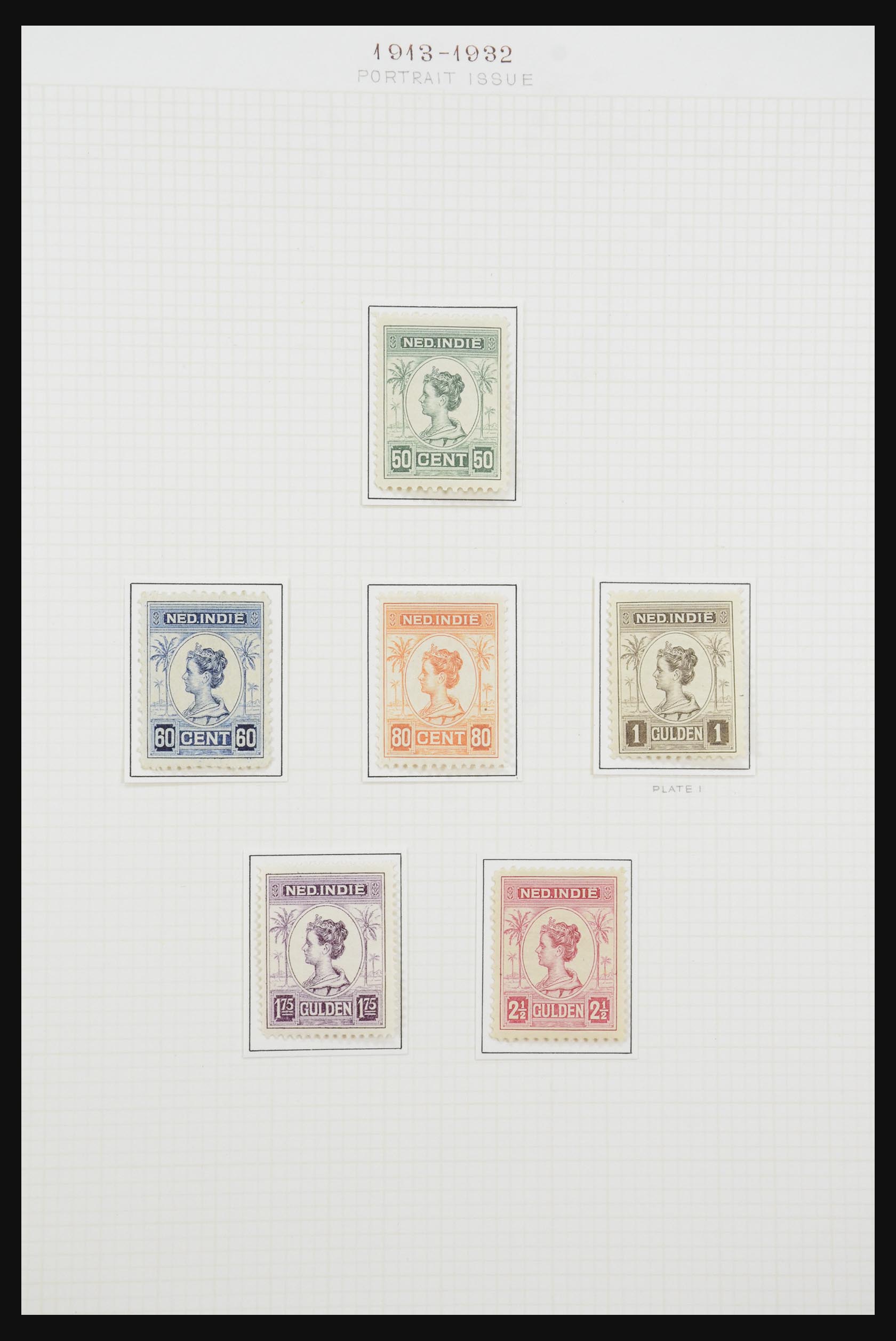 32105 070 - 32105 Dutch East Indies 1868-1923.