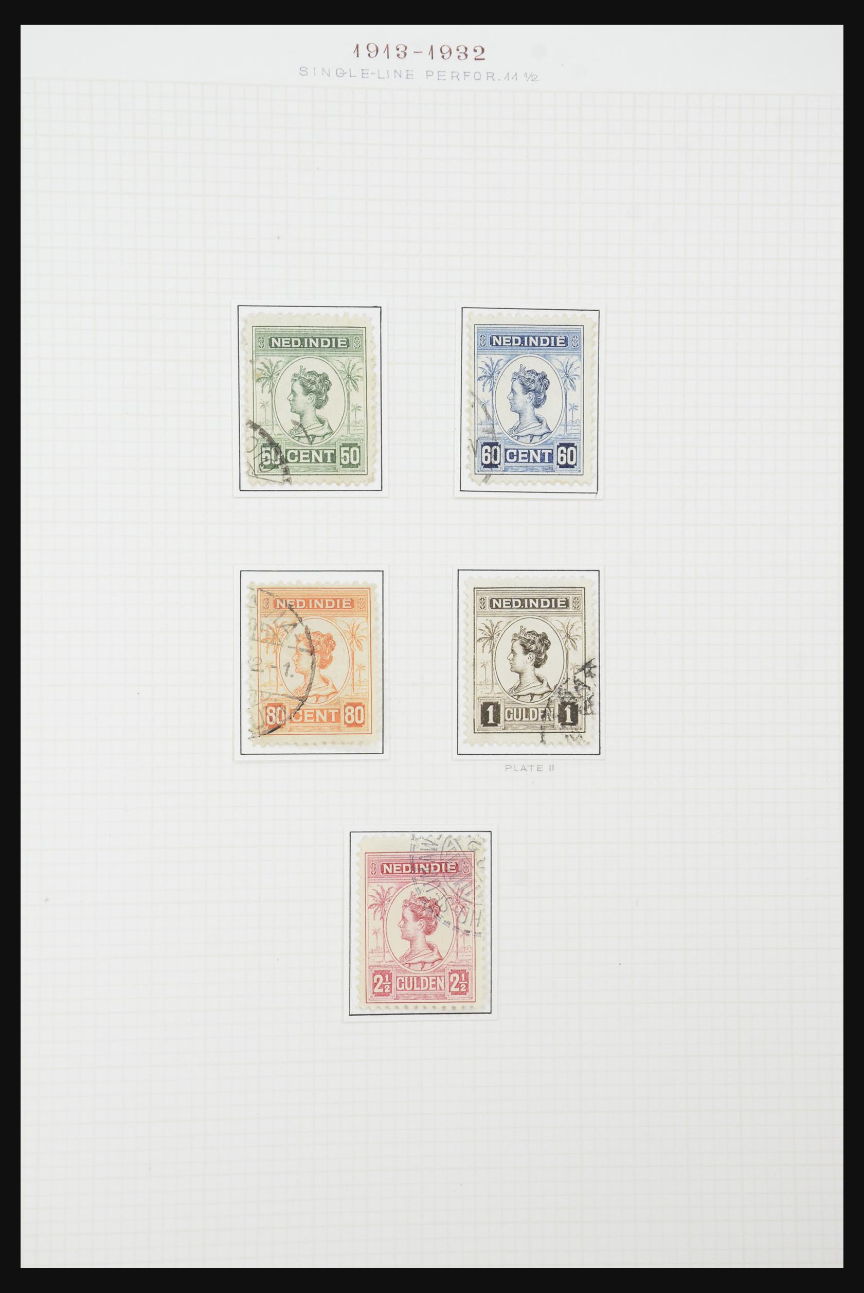 32105 072 - 32105 Dutch East Indies 1868-1923.