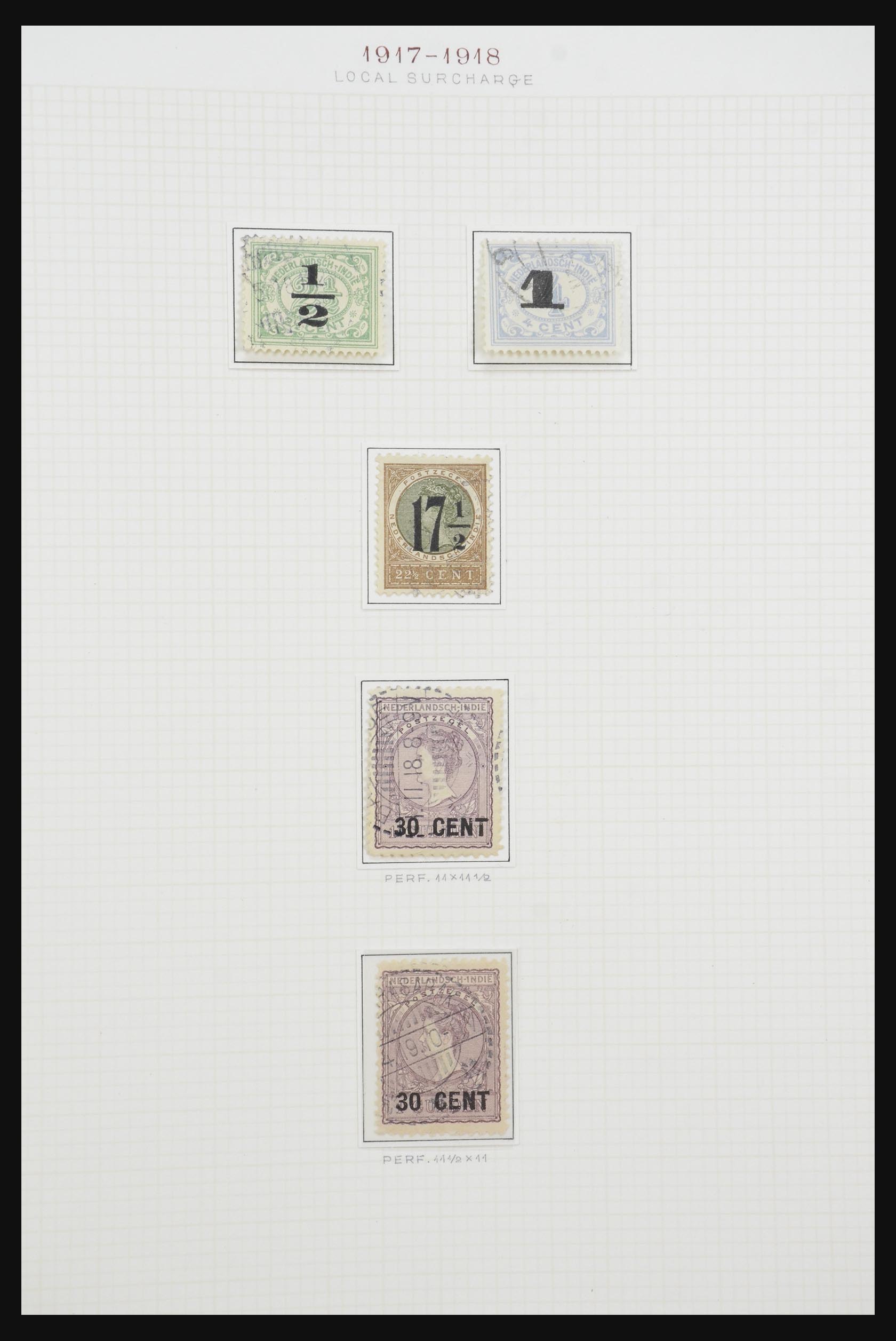 32105 076 - 32105 Dutch East Indies 1868-1923.