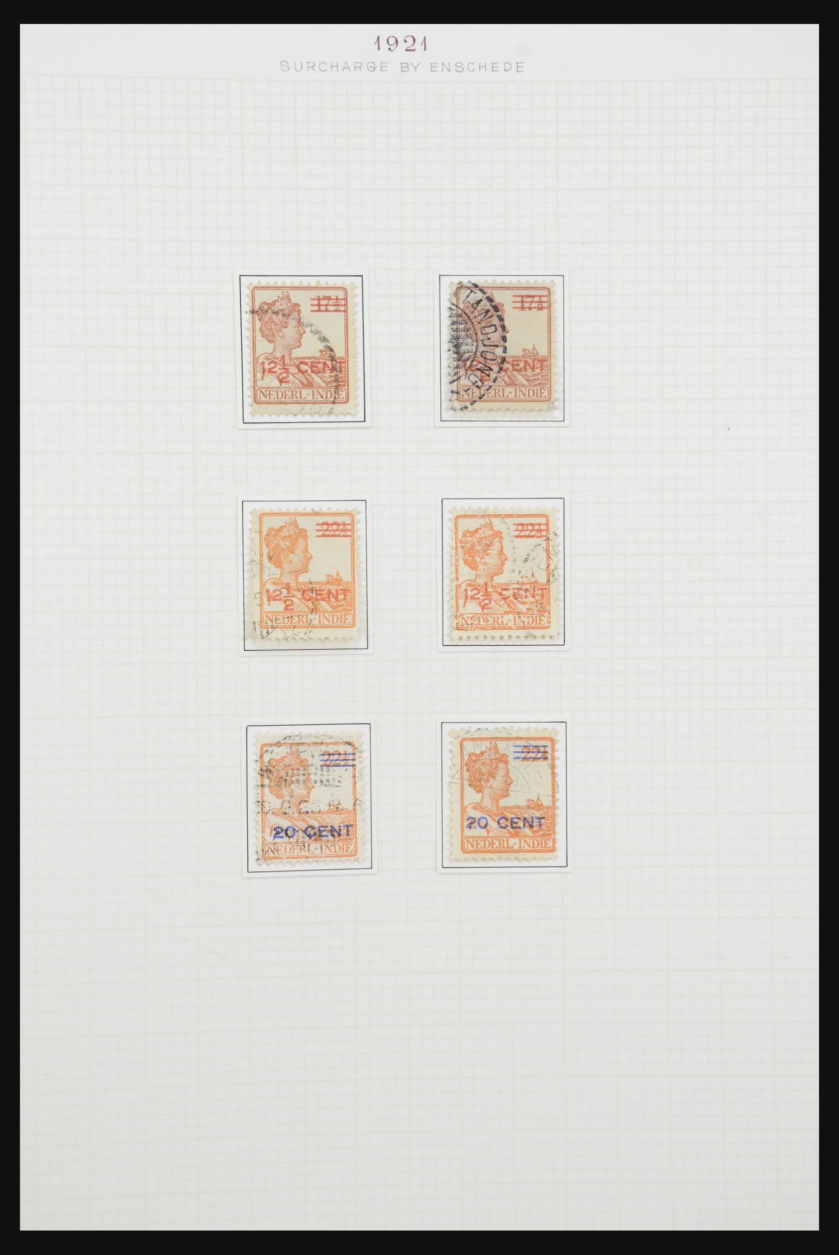 32105 078 - 32105 Dutch East Indies 1868-1923.
