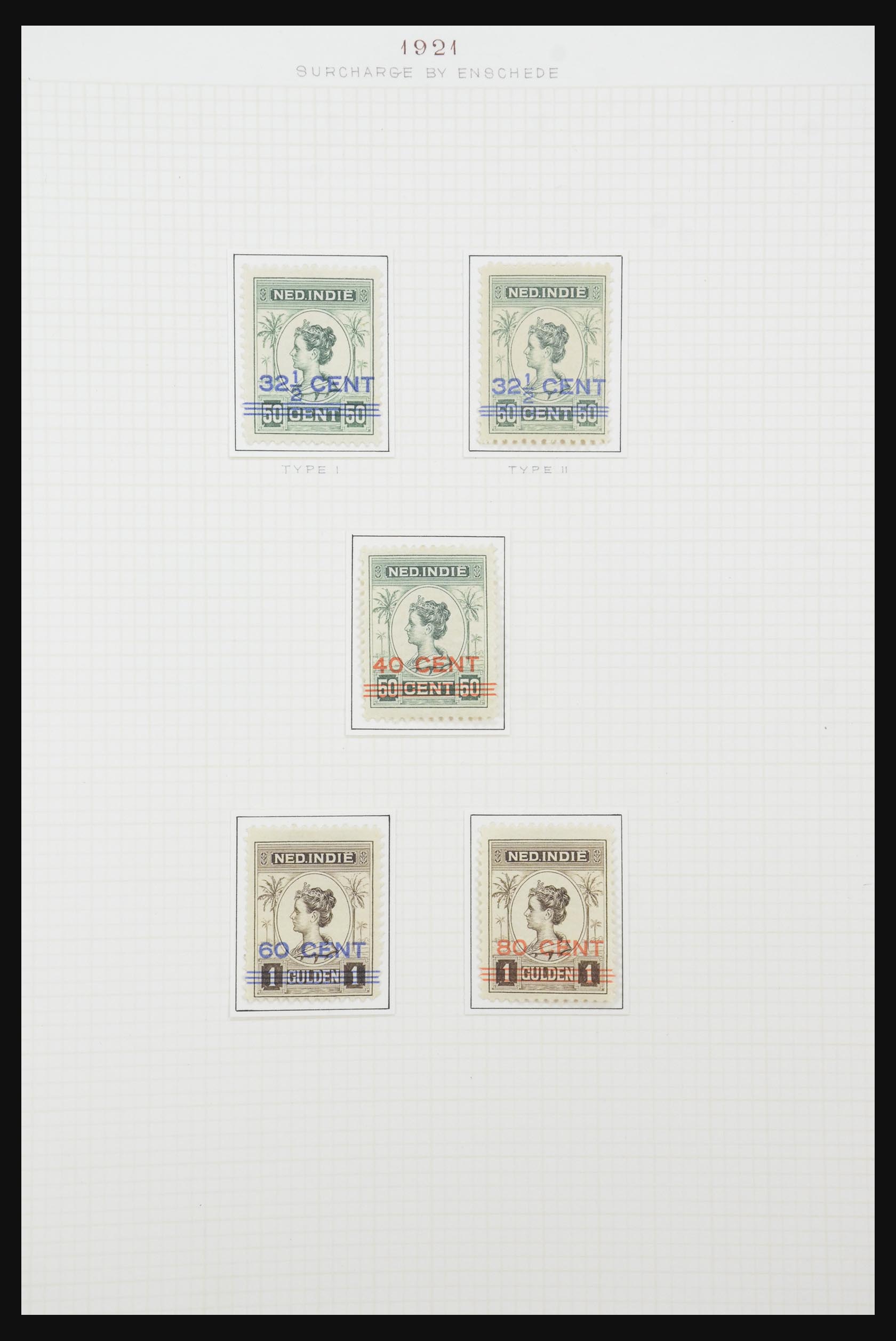 32105 079 - 32105 Dutch East Indies 1868-1923.