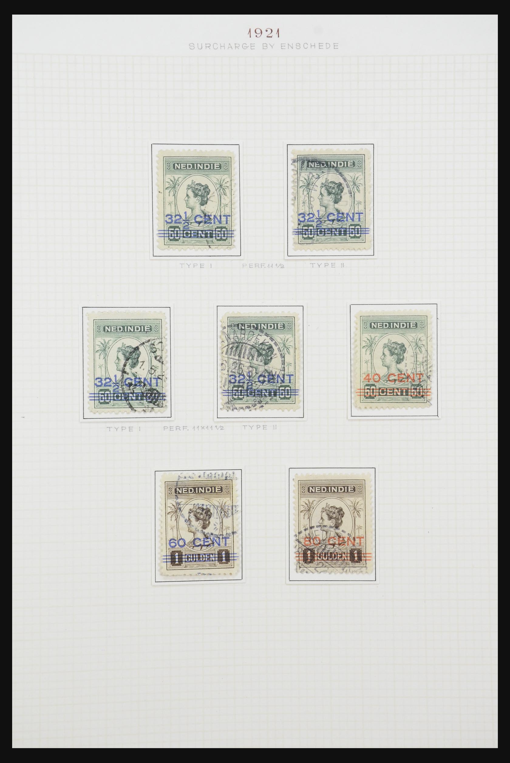 32105 080 - 32105 Dutch East Indies 1868-1923.