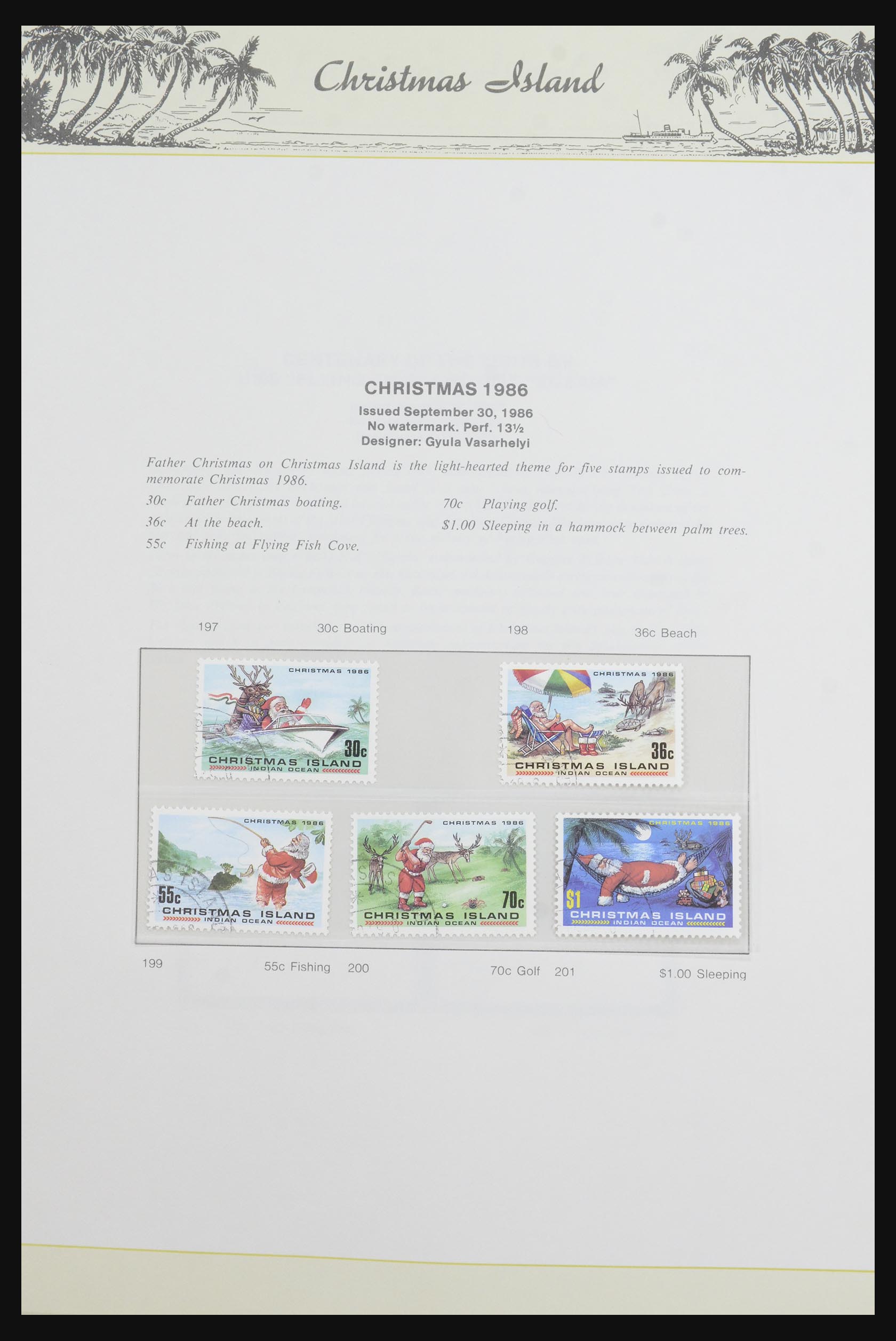 32106 040 - 32106 Christmas Island 1958-2014!