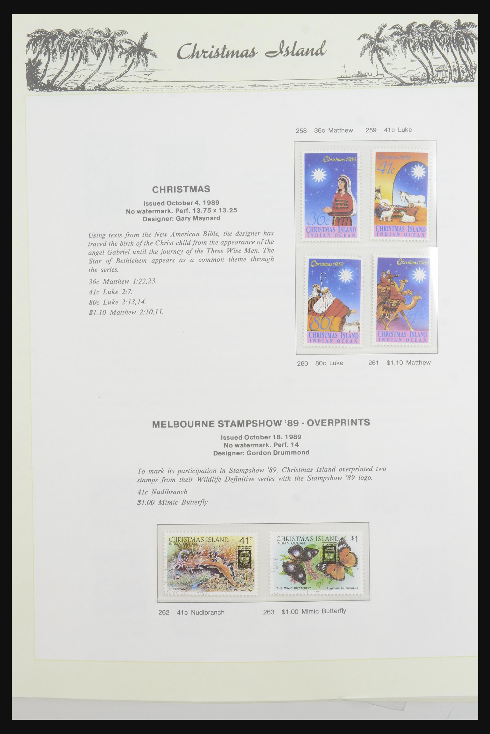 32106 052 - 32106 Christmas Island 1958-2014!