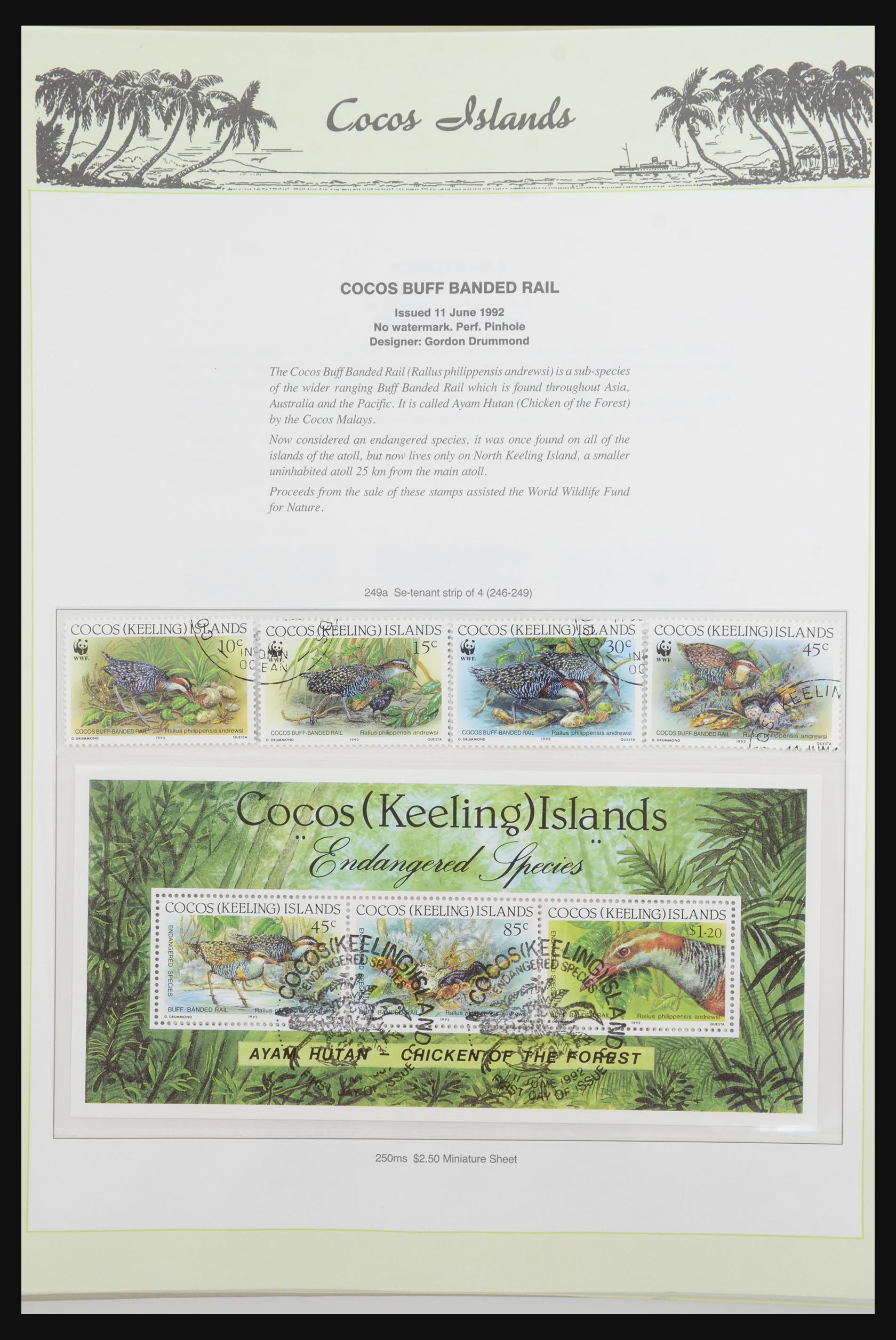 32107 053 - 32107 Cocos Islands 1958-2014!