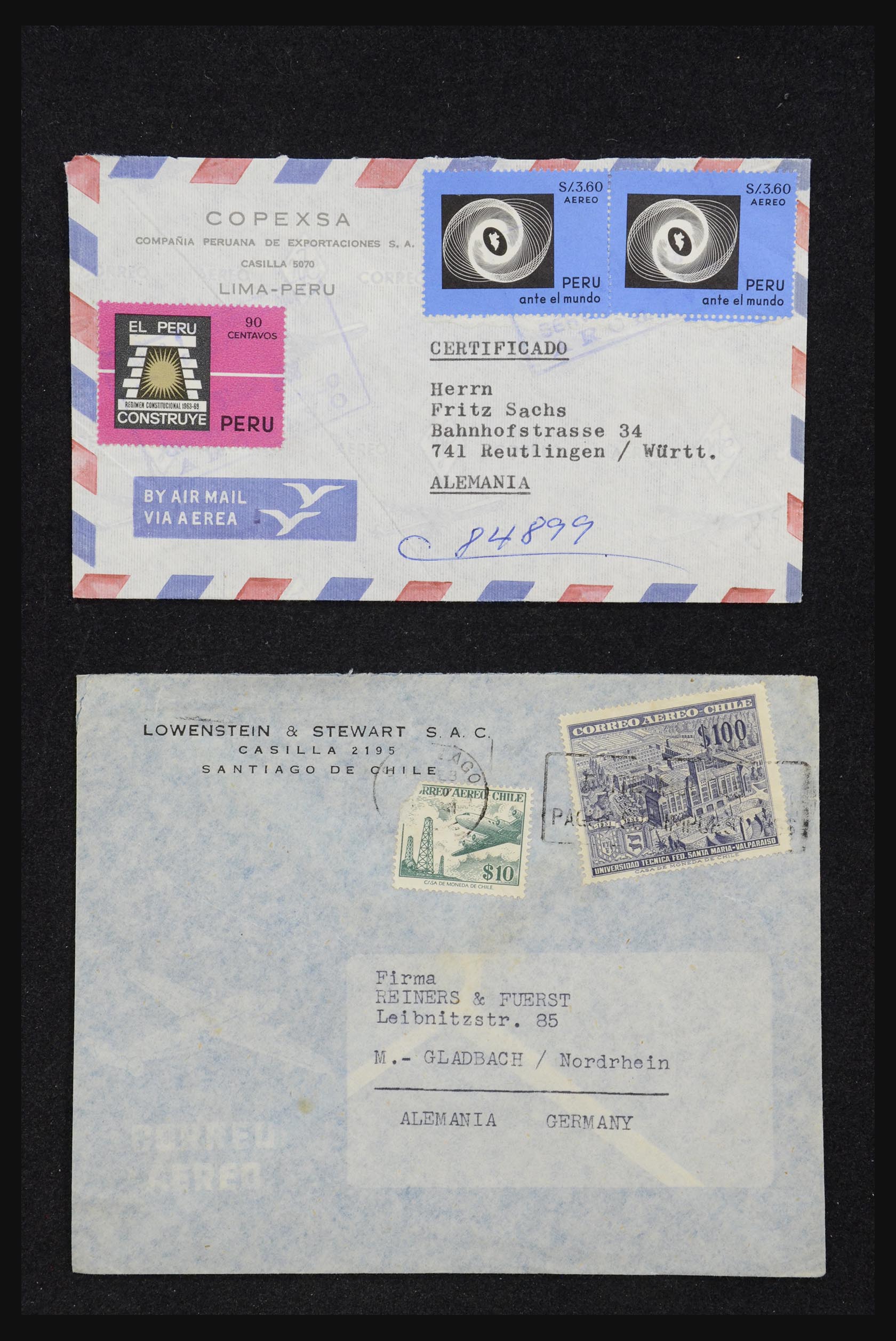 32109 001 - 32109 Peru brieven 1934-1990.