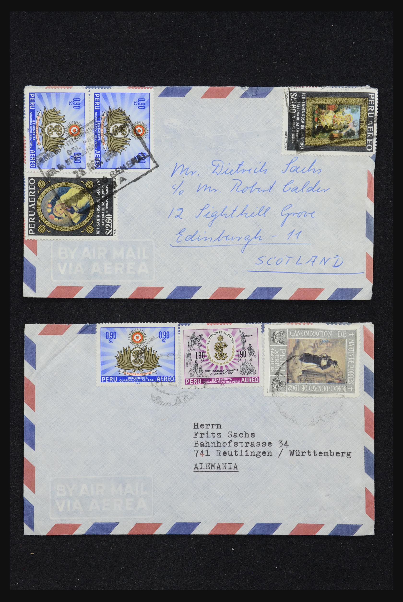 32109 008 - 32109 Peru brieven 1934-1990.