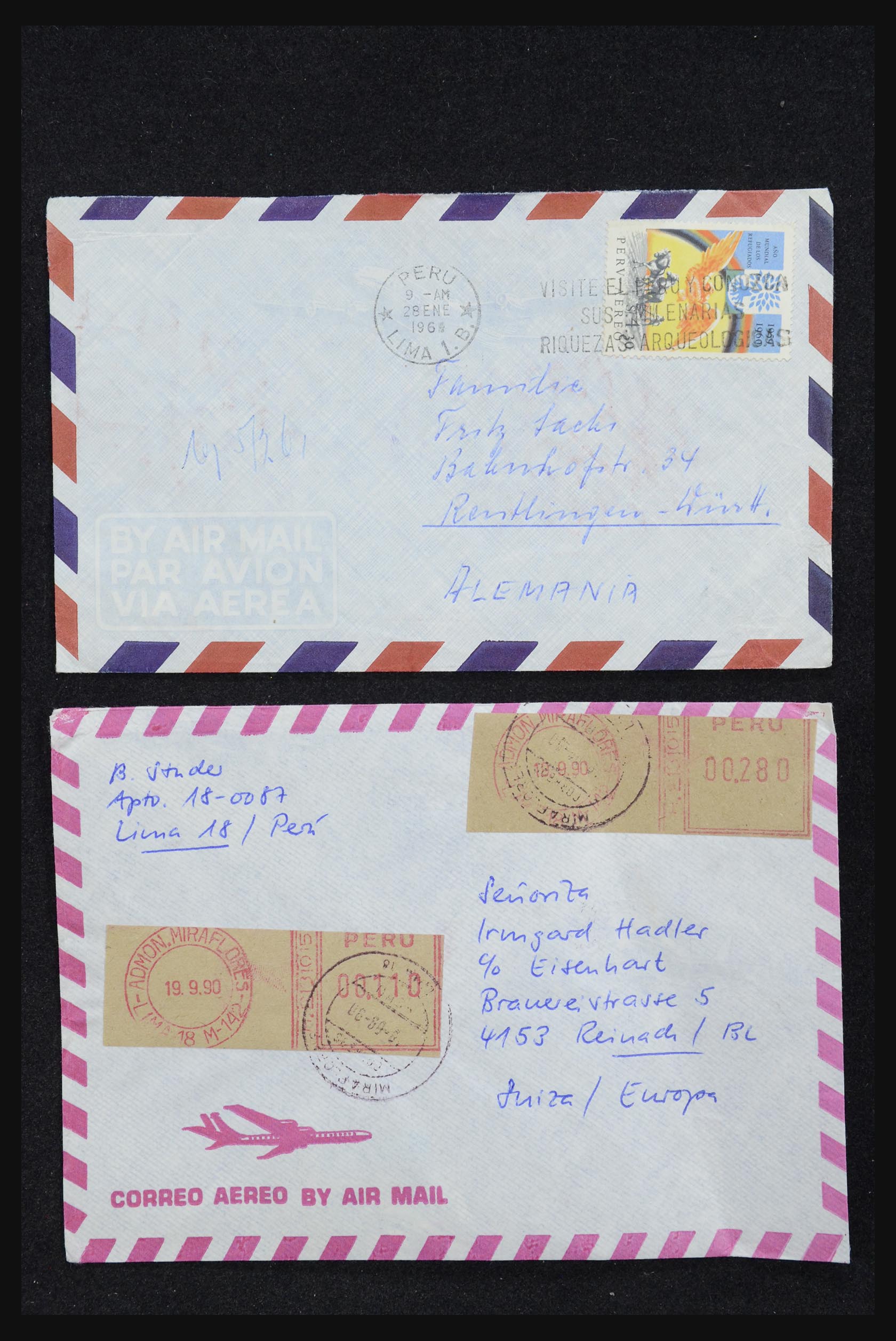 32109 013 - 32109 Peru brieven 1934-1990.