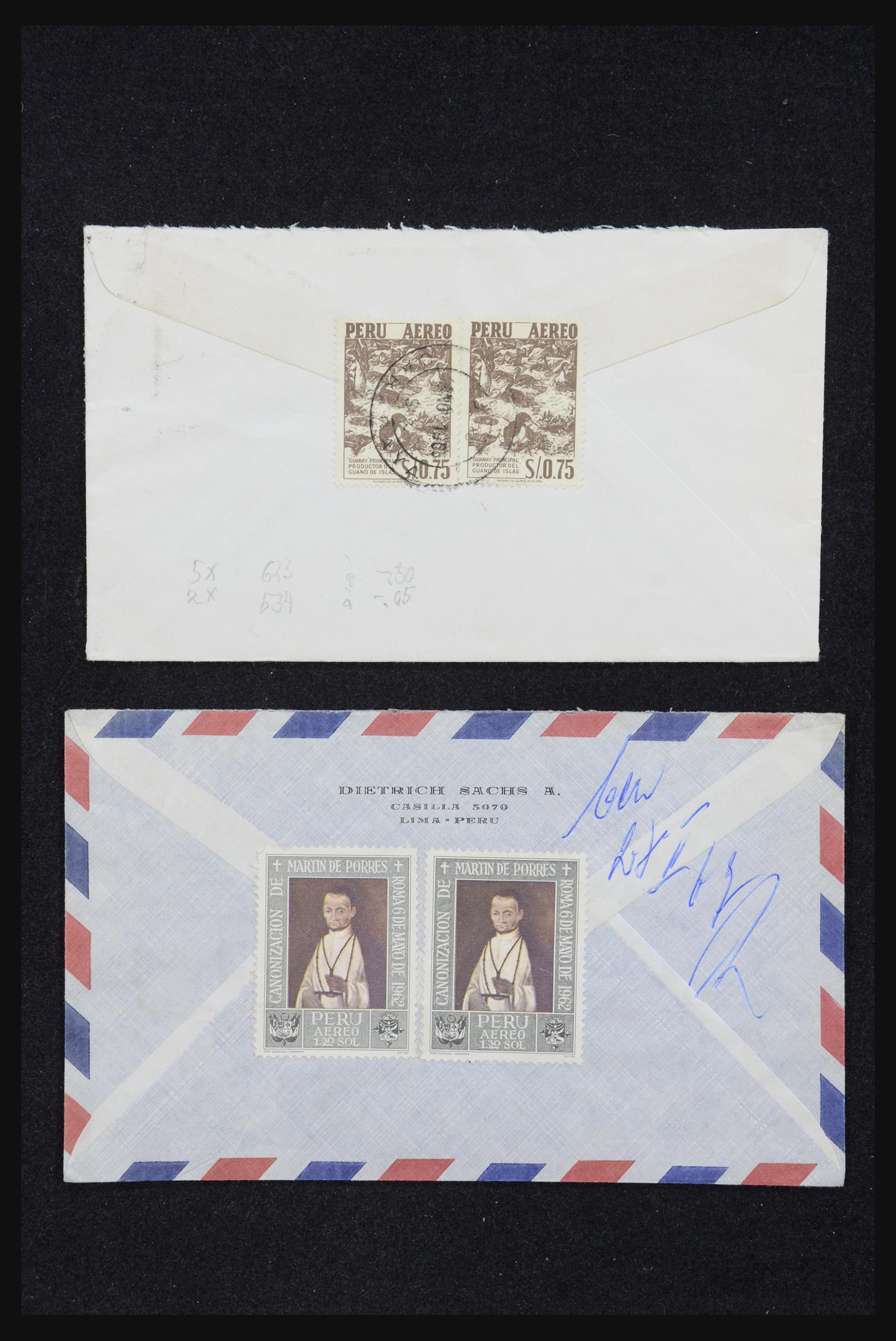 32109 023 - 32109 Peru covers 1934-1990.