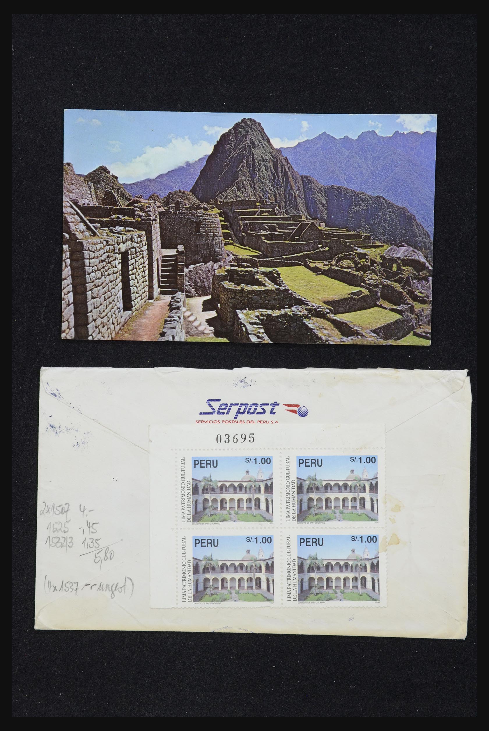32109 027 - 32109 Peru brieven 1934-1990.