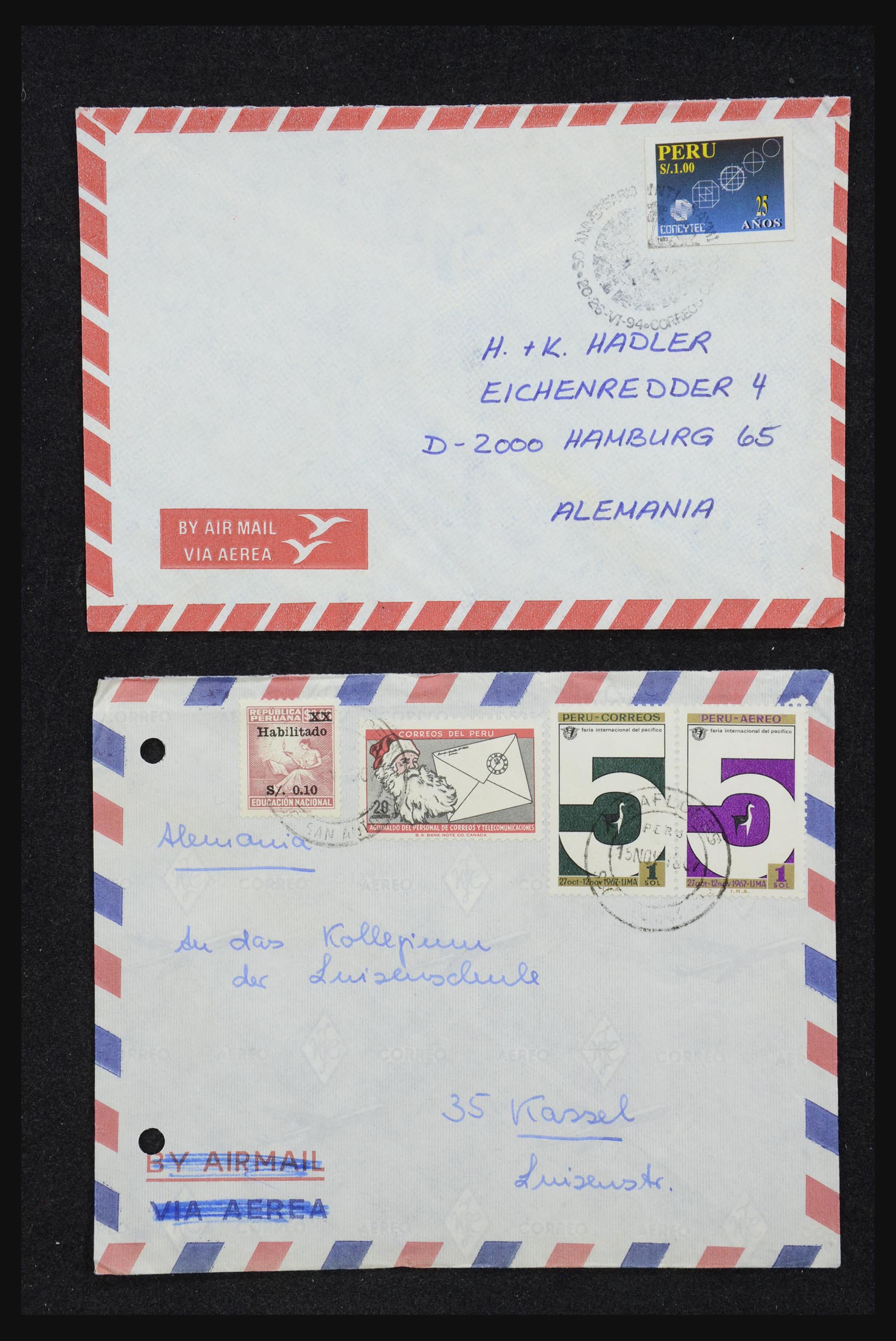 32109 035 - 32109 Peru brieven 1934-1990.