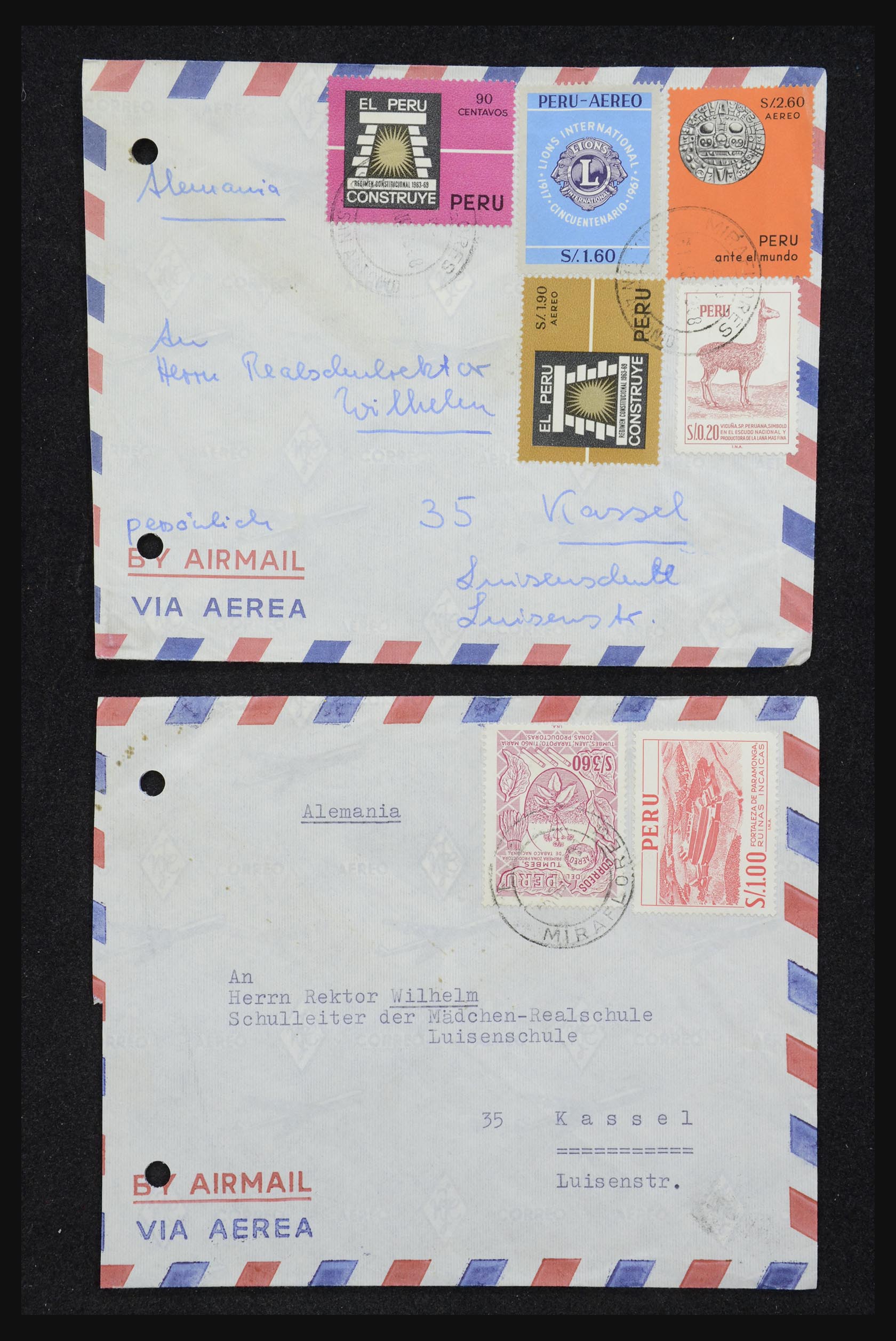 32109 036 - 32109 Peru covers 1934-1990.